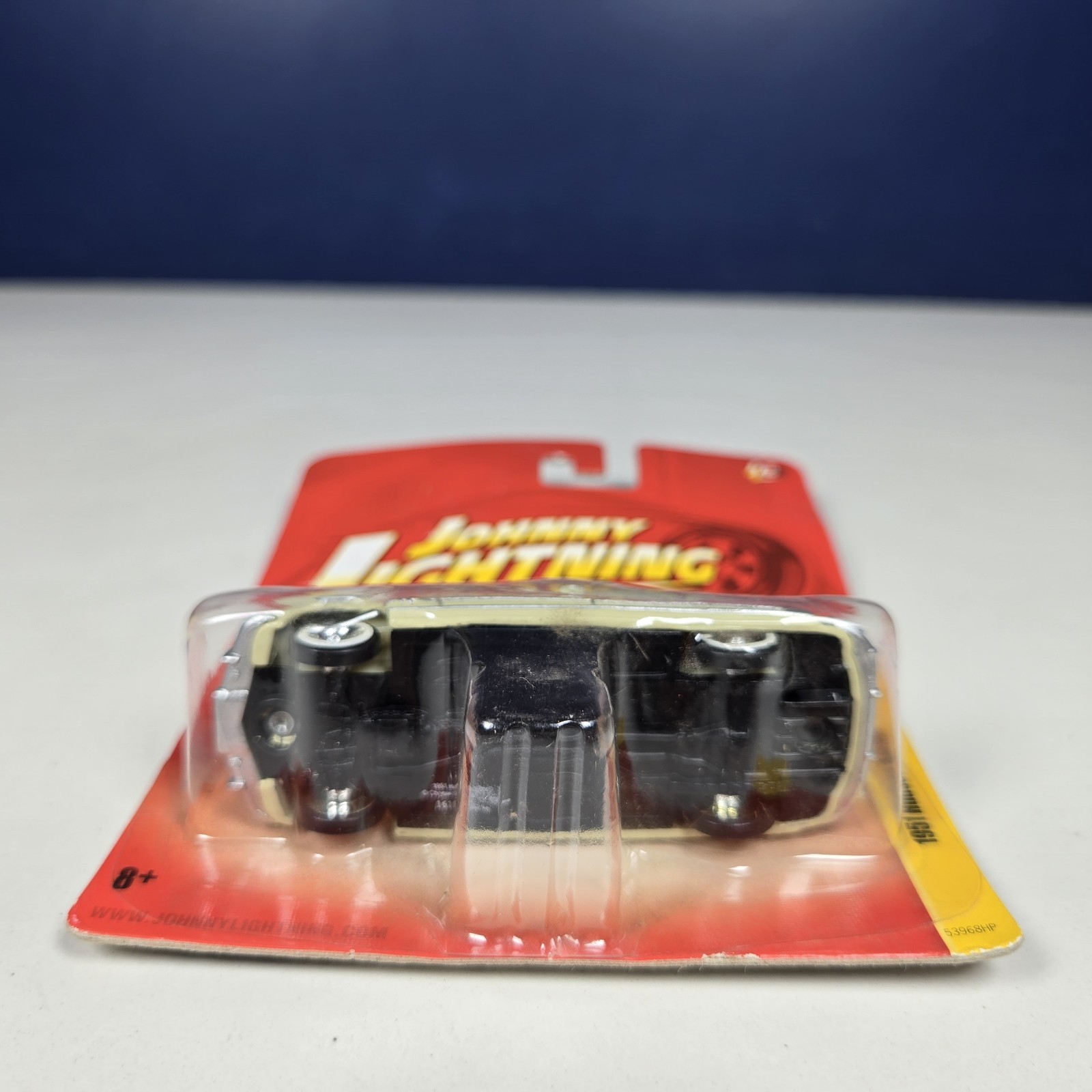 Johnny Lightning 1951 Hudson Hornet 1:64 scale Diecast on Short Card
