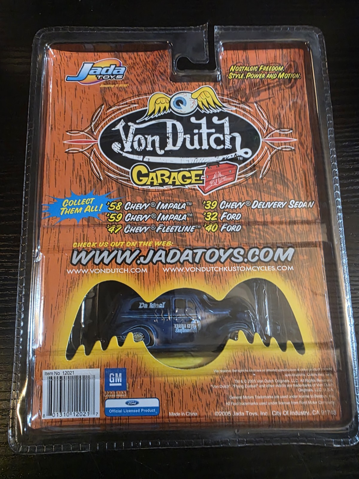 Von Dutch Garage Set Of 6 Jada Toys 2005 1:64 Scale Die Cast Year ‘32-‘59 NEW