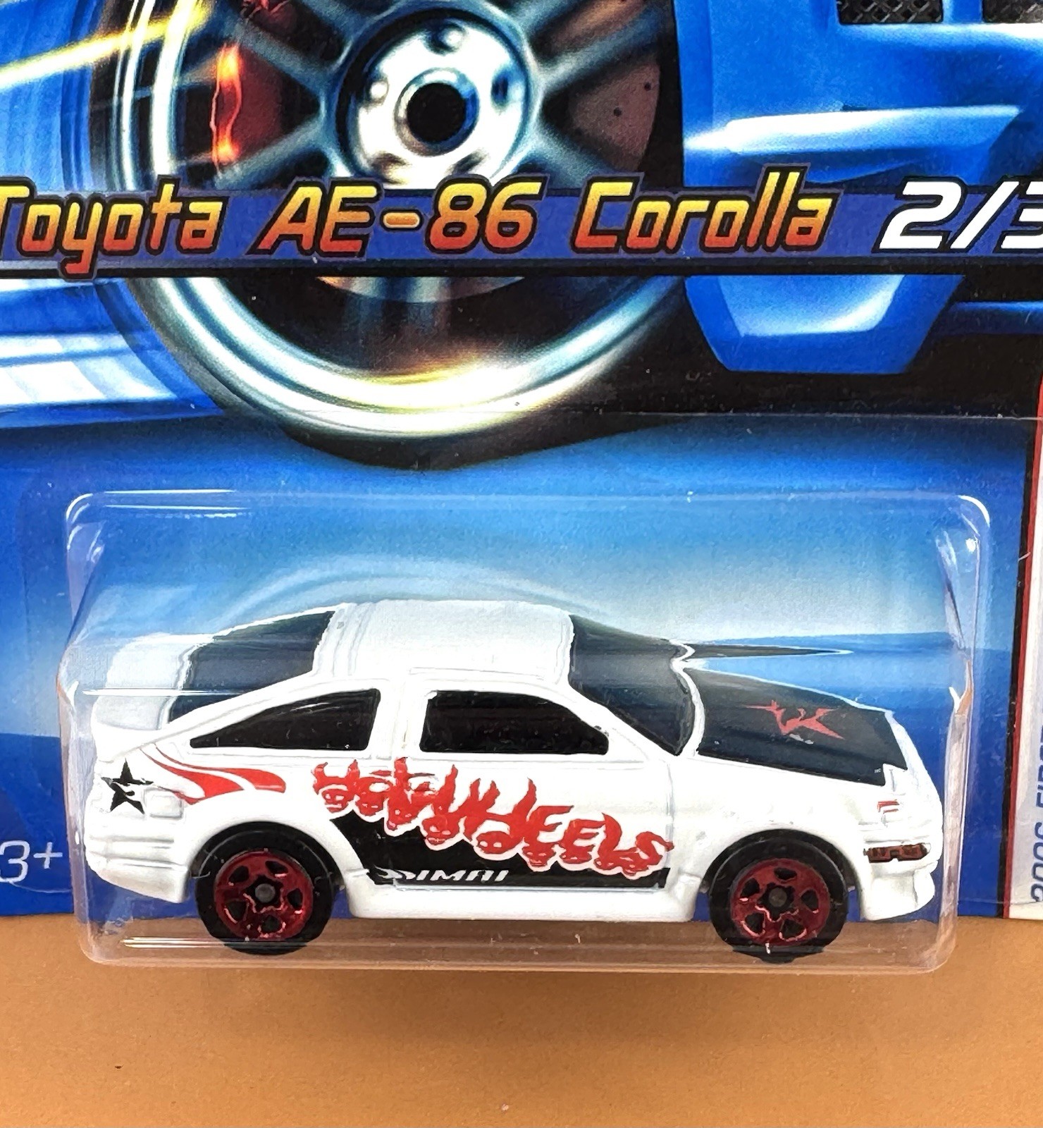 Hot Wheels 2006 First Editions TOYOTA AE-86 COROLLA w/FTE & 5s (lot of 2) 2/38