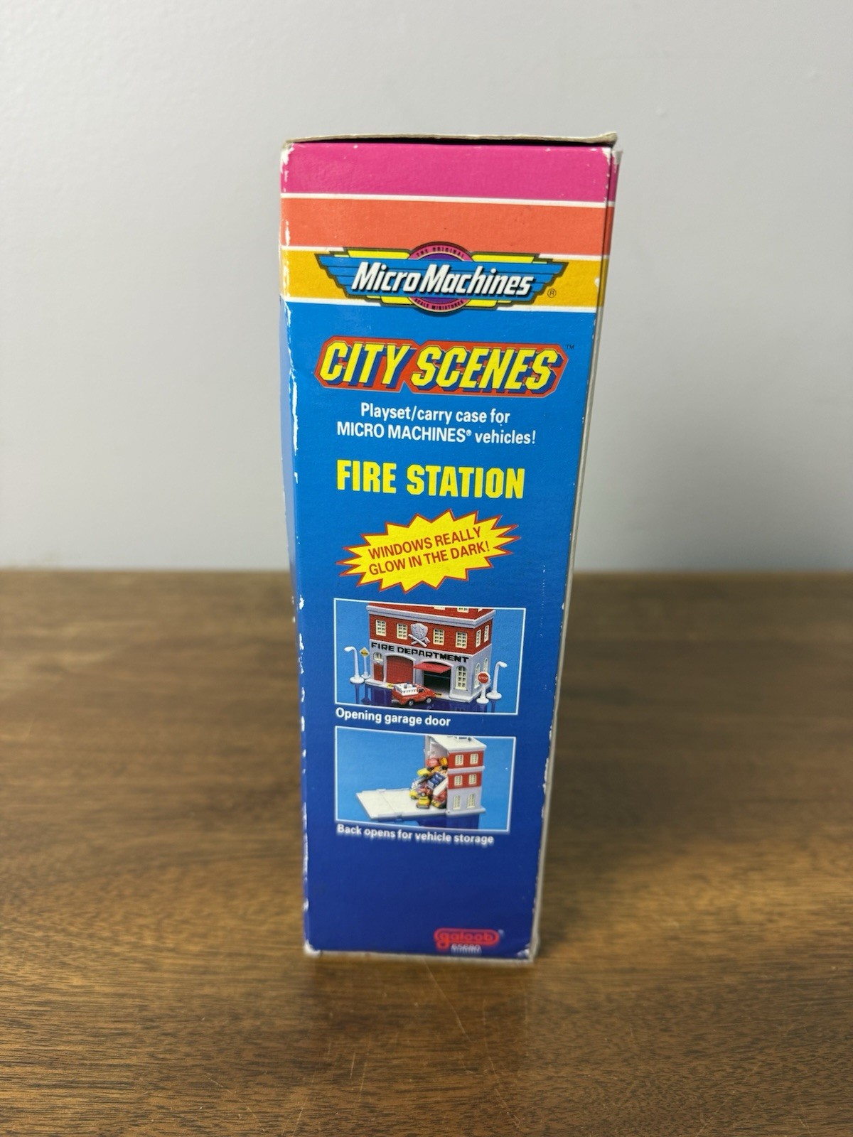 Vintage Micro Machines City Scenes Fire Station NEW IN BOX 1992 90s