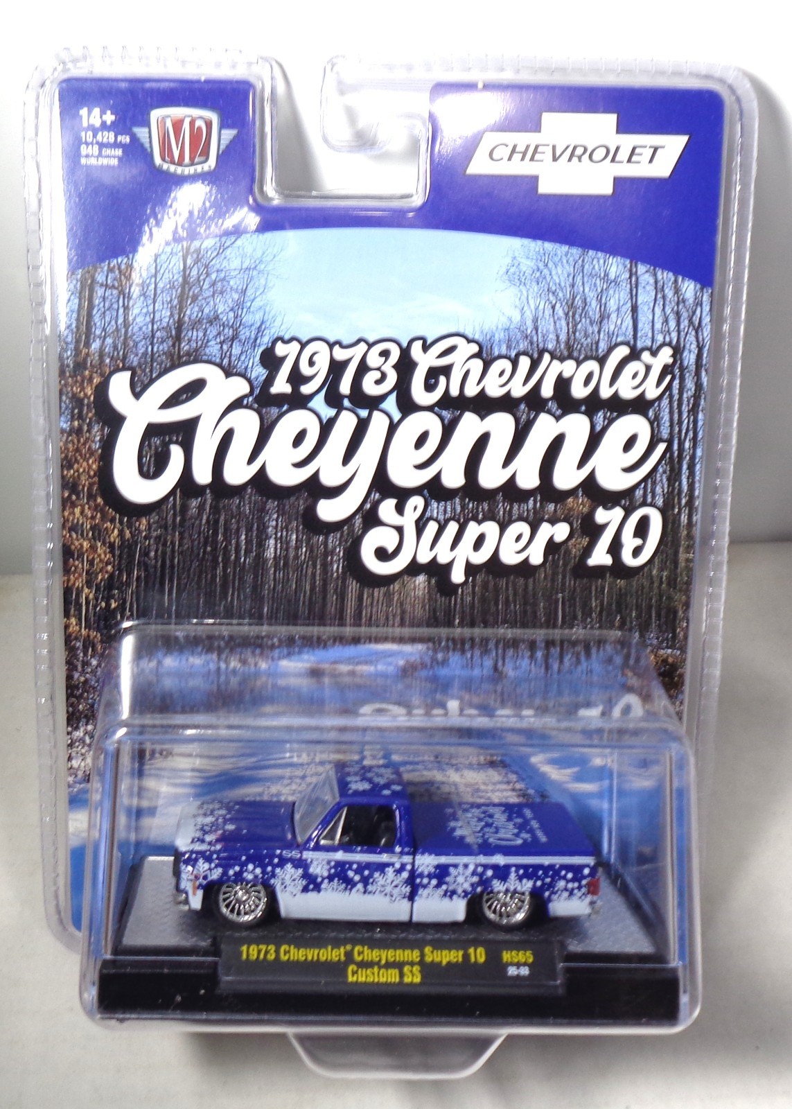 Hobby Exclusive 1973 Chevy Cheyenne Super 10 HS65 Limited Ed. Merry Christmas