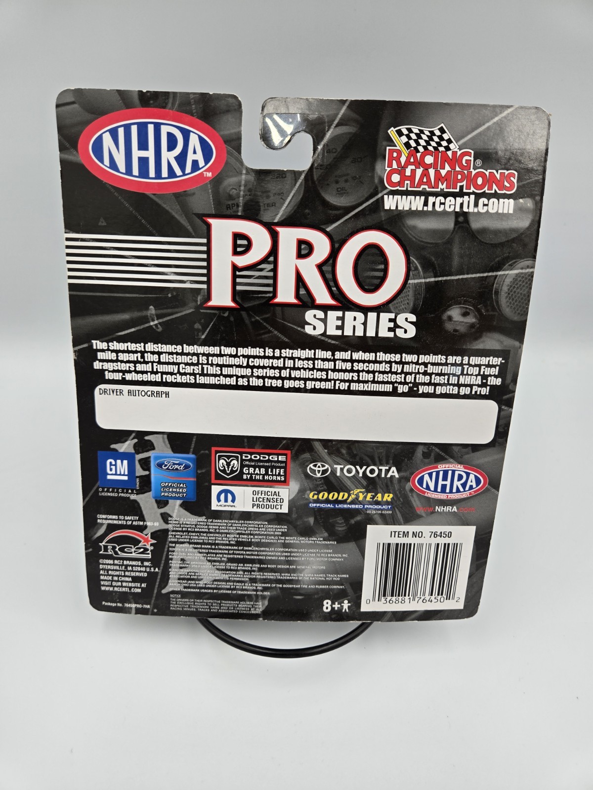 Racing Champions NHRA Pro Series Drag Racing Top Fuel Dragster