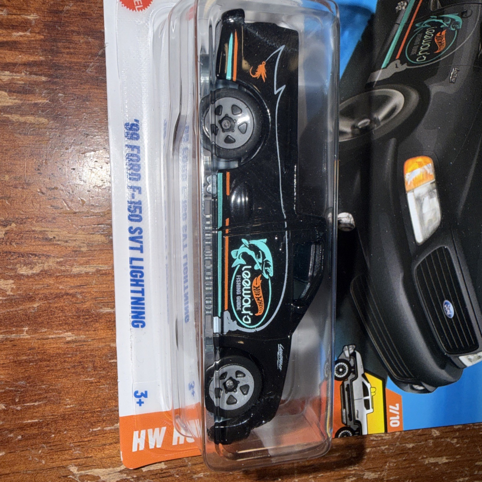 HOT WHEELS 2025 HW HOT TRUCKS 7/10 – ‘ 99 FORD F-150 SVT LIGHTNING BLACK