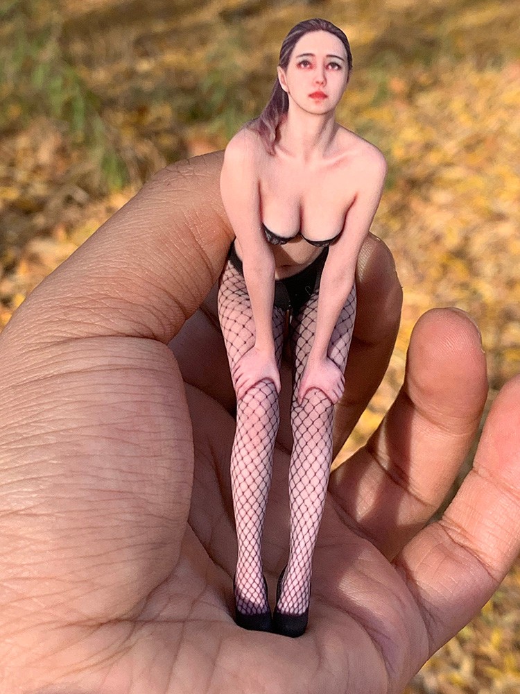 1/18 1/16 1/12 Diorama Sexy Underwear Girl Scene Miniatures Figure Doll For Car