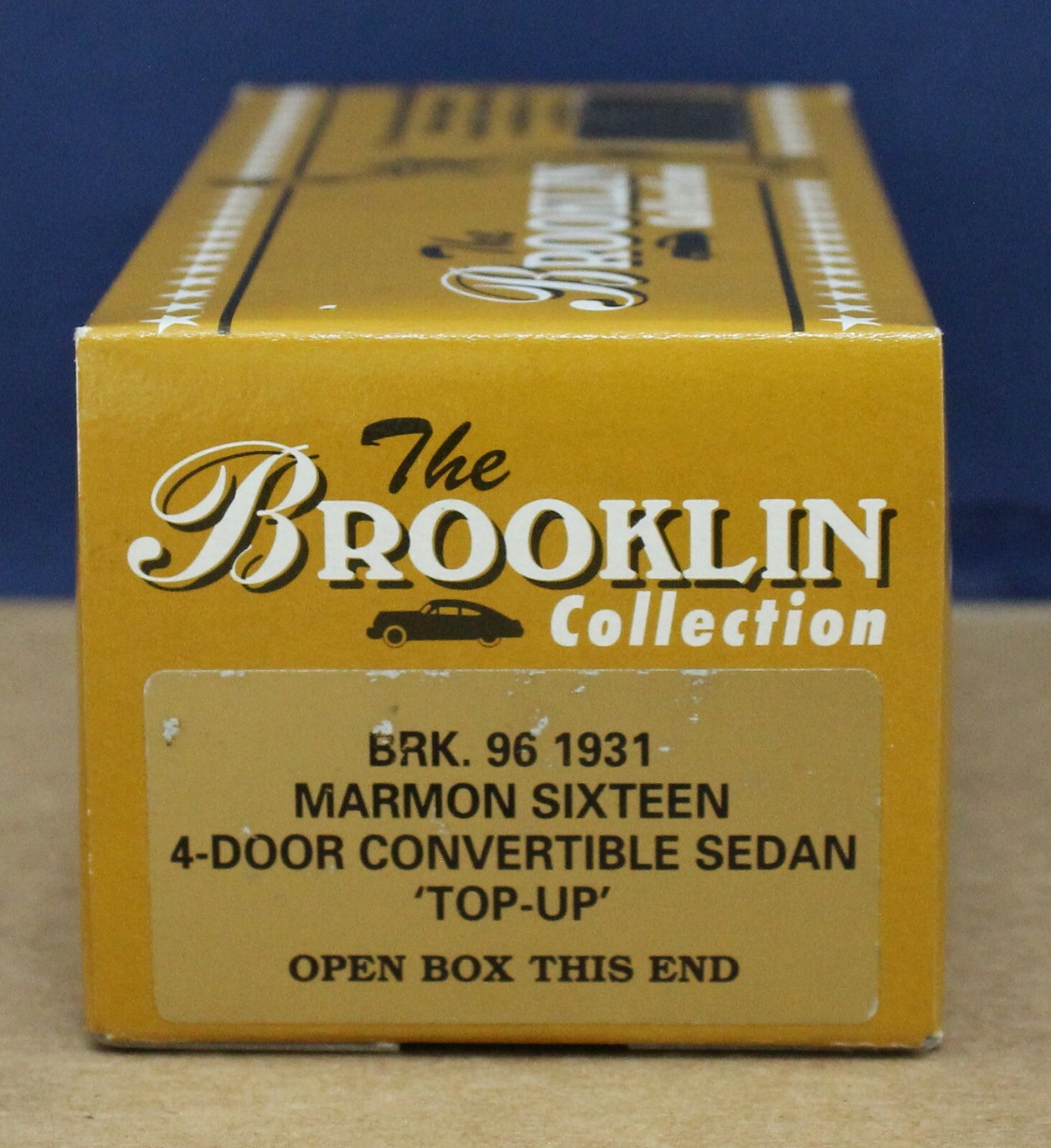 Brooklin 96 1931 Marmon Sixteen 4D Convertible Sedan 1:43 Magenta Mint/ Box 2002