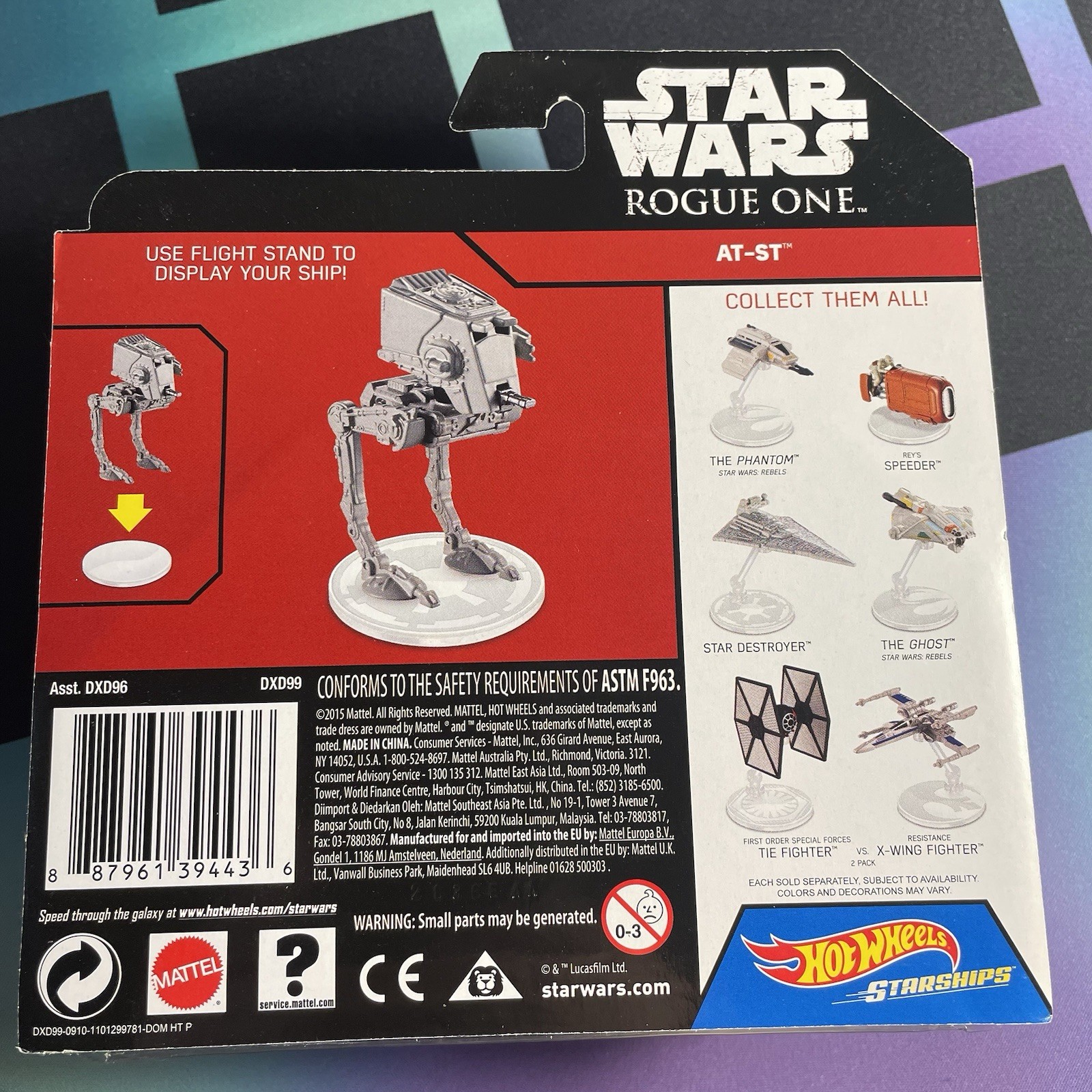 Hot Wheels Star Wars Starships 5 Pack (2015/Lot A)
