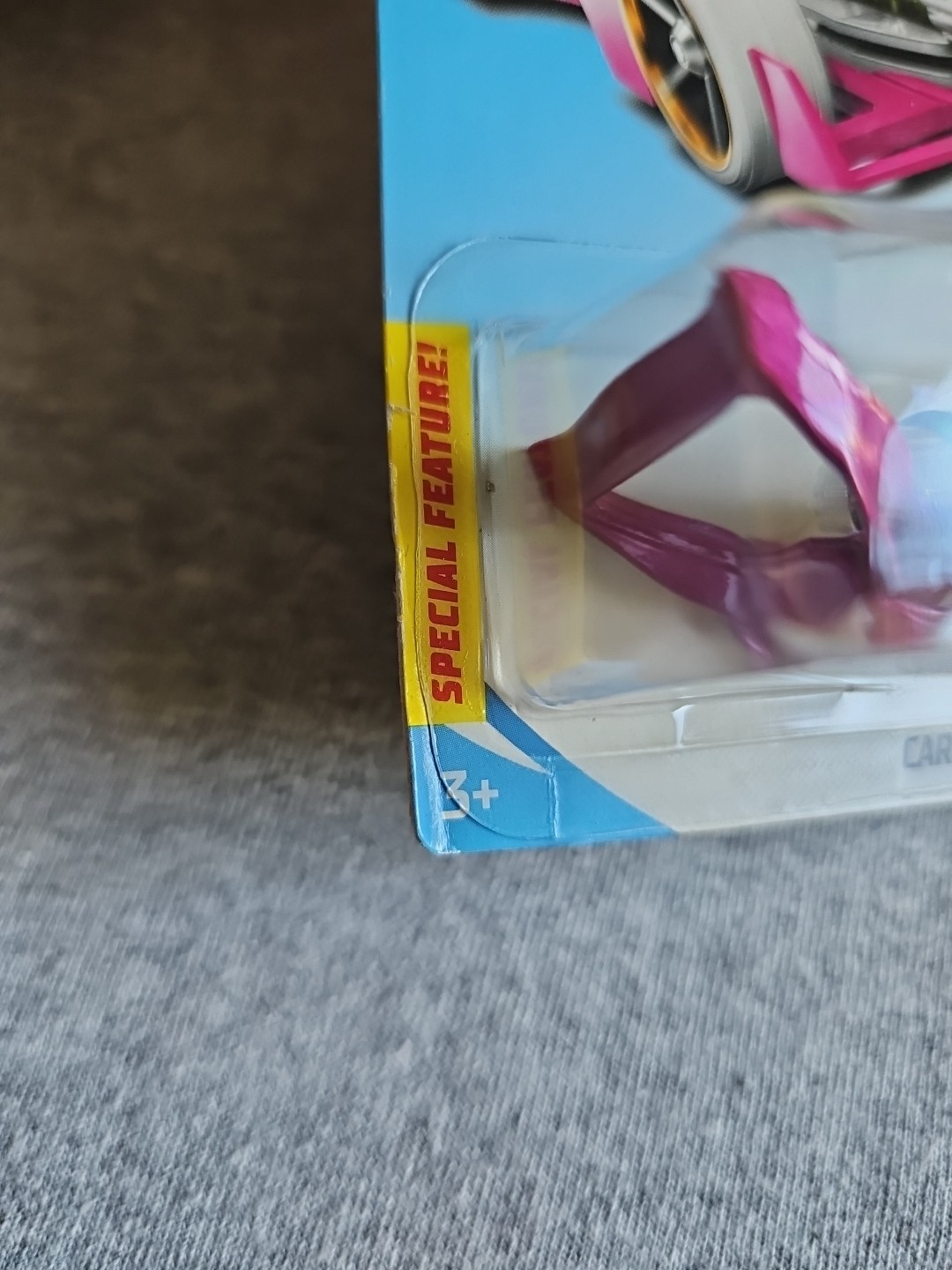 2018 Hot Wheels CARBONATOR Green ?/365 GREAT CARD Experimotors KMART COLOR