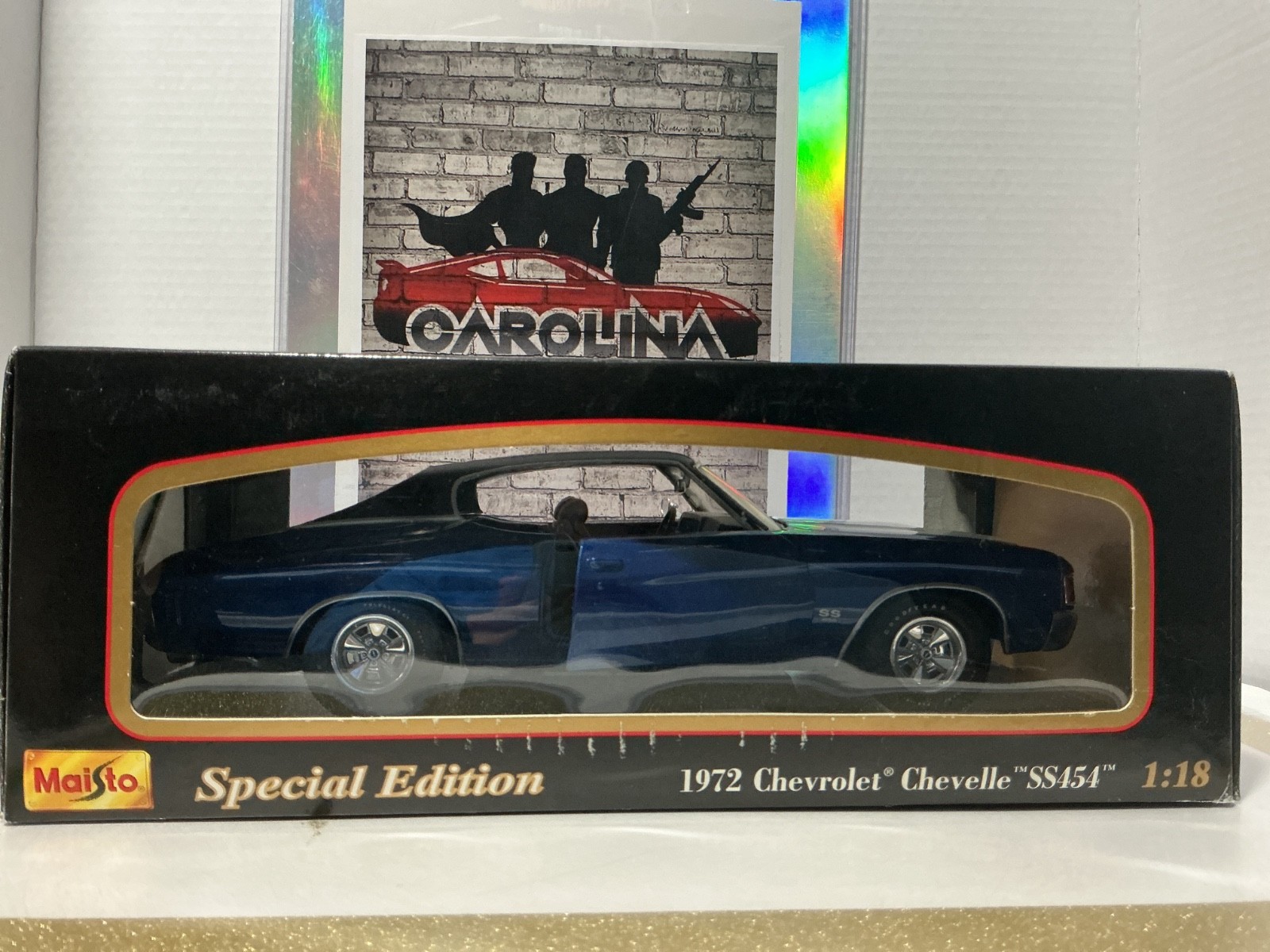 1:18 MAISTO SPECIAL EDITION 1972 CHEVROLET CHEVELLE SS454