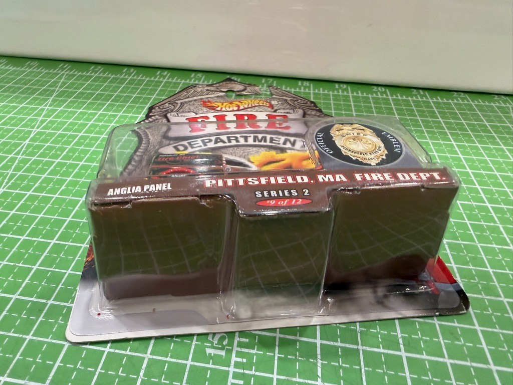 Hot Wheels Fire Dept. Rods Pittsfield, MA Fire Dept Ford Anglia Panel – Unopened