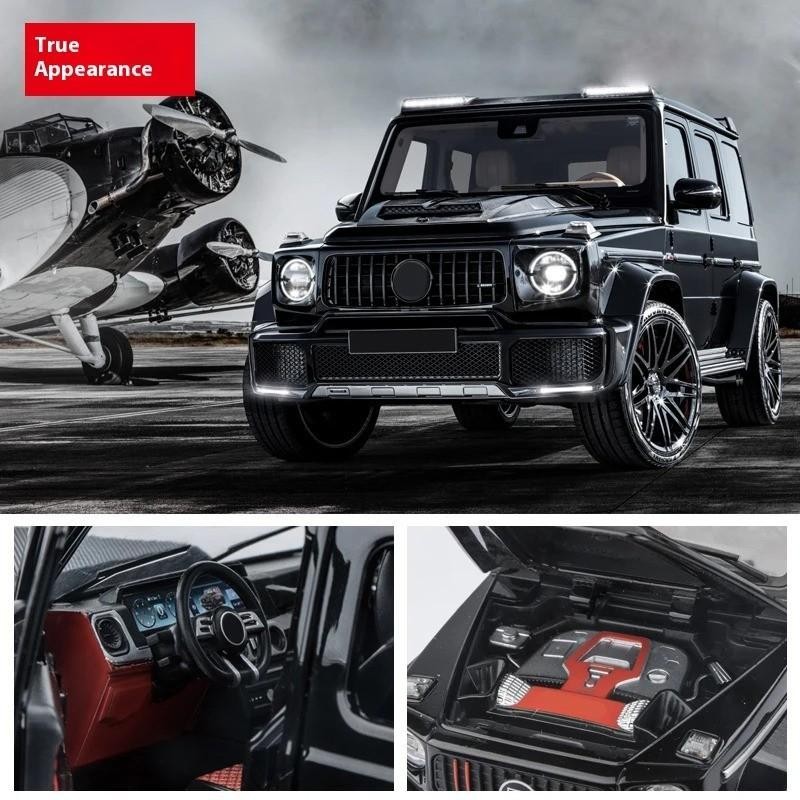 1:24 MERCEDES-BENZ G800 Brabus Alloy Diecast Off-Road Car Collectible NEW Gift