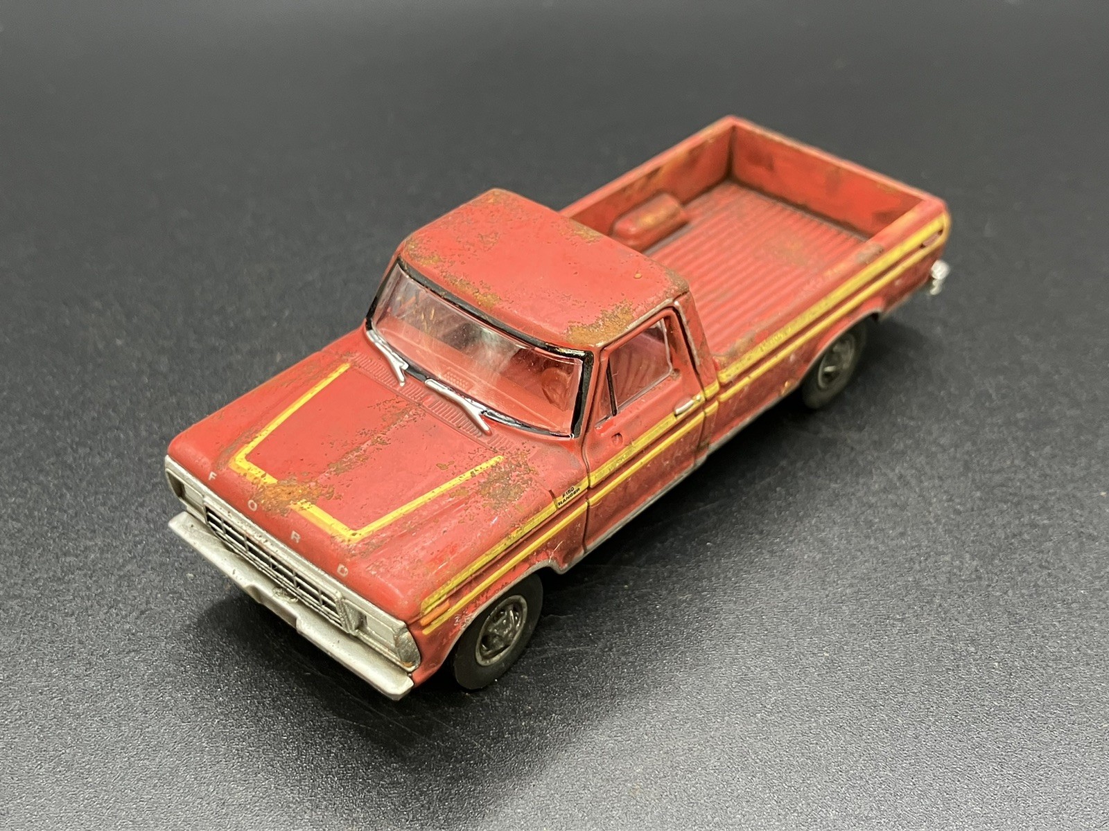 1978 Ford F-150 Ranger Truck Weathered Rusty Barn Find 1/64 Diecast Custom