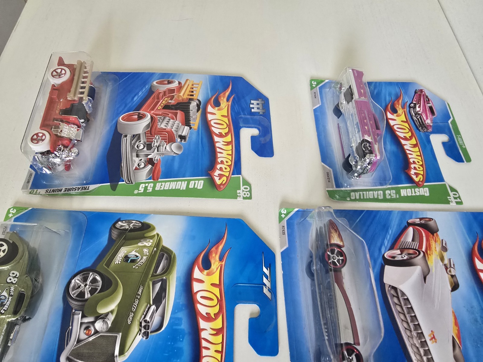 Hot Wheels Treasure Hunt Lot Of 8 SEALED NEW Cadillac Evil Twin Chevy Truck Olds