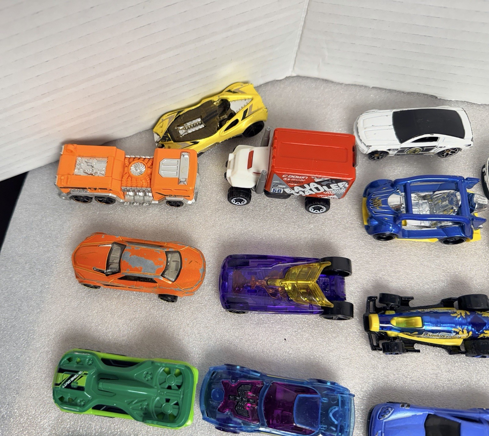 Hot Wheels Diecast Cars, Trucks, Van, Motorcycle Mixed Lot of 49