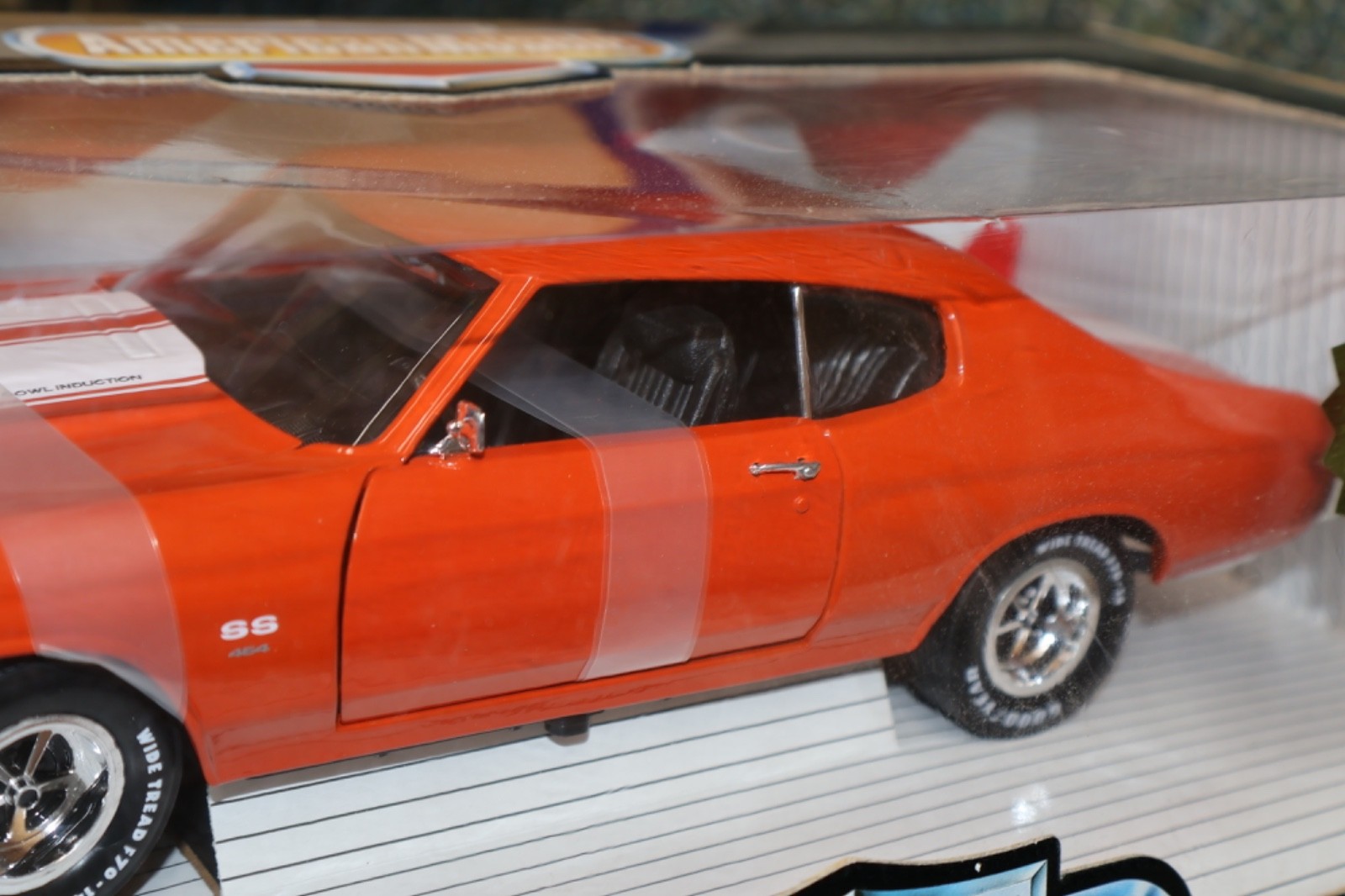1/18 ERTL American Muscle 1970 Chevy Chevelle SS 454 LS6 in Orange
