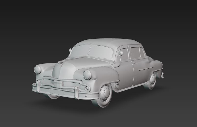 3d printed 1950 Dodge Coronet model car collectible replica