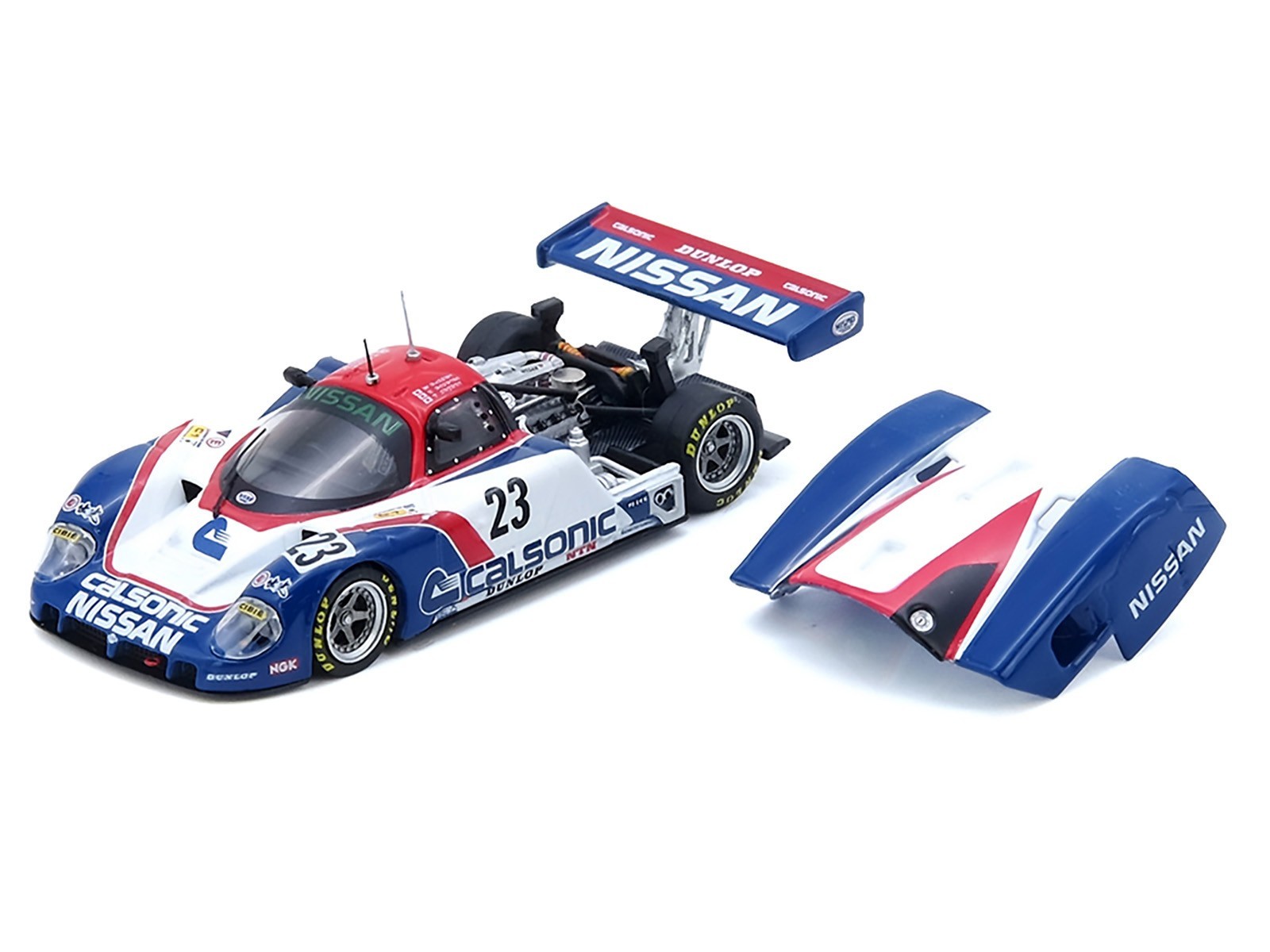 NISSAN R89C #23 “24H OF LE MANS” (1989) 1/64 BY INNO MODELS IN64-R89C-89LM23