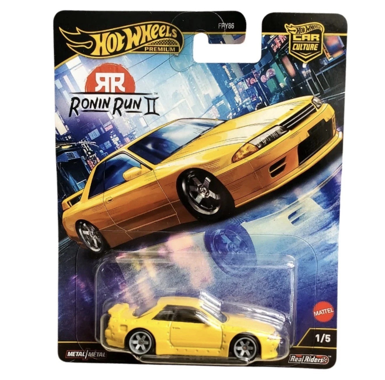 Hot Wheels 2025 Car Culture M Case Ronin Run II Set of 5 Cars FPY86-961M-7F