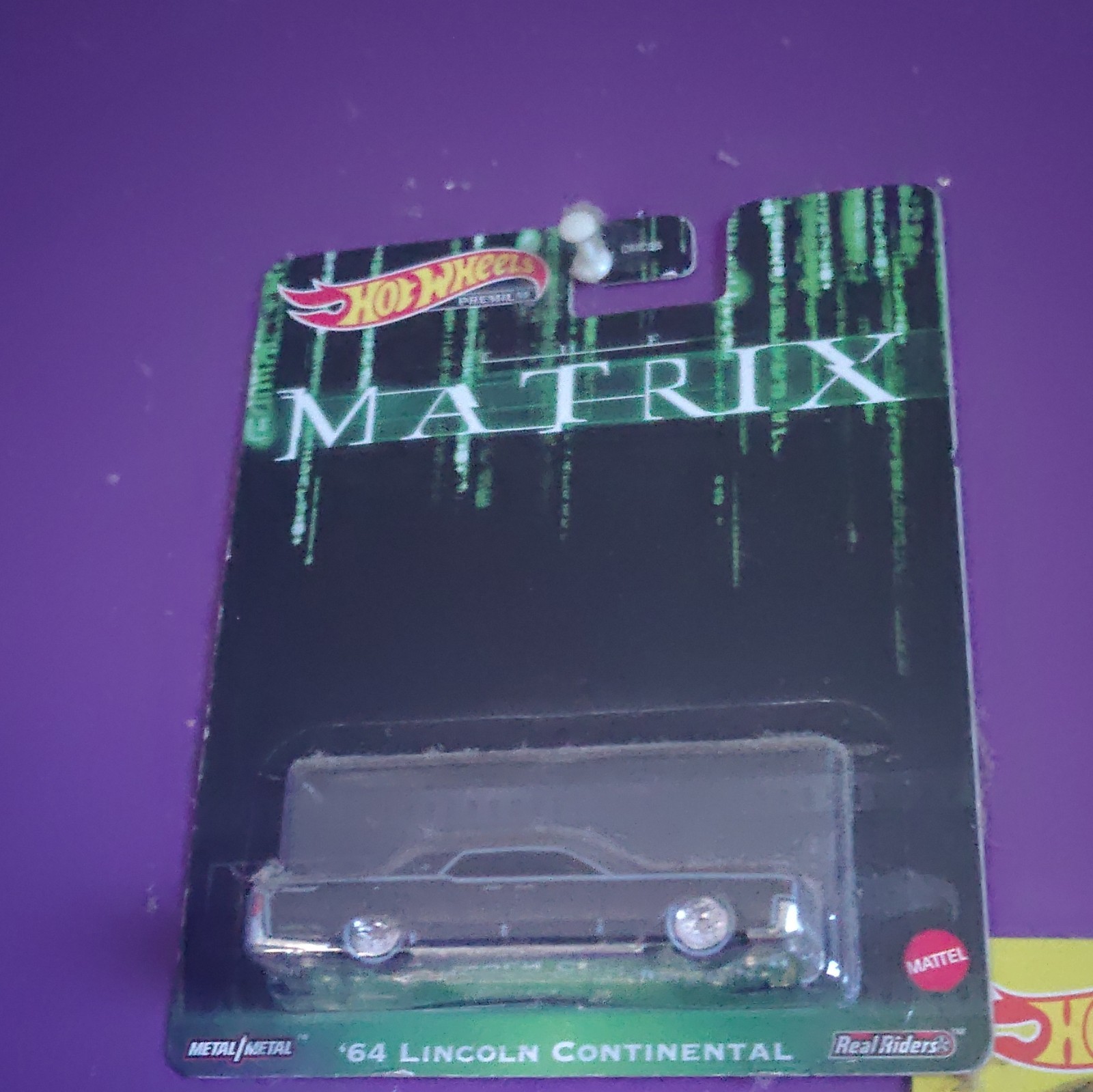 Hot Wheels Retro Entertainment The Matrix ’64 Lincoln Continental 1:64 Black
