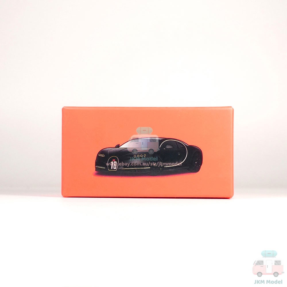 1/64 Bugatti Chiron Model Car Diecast Vehicle Collection Kids Gift Black