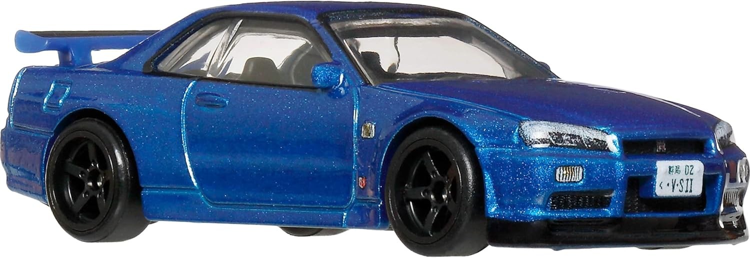 Hot Wheels Premium Car Culture Timeless Icons Nissan Skyline R34 GTR V SPEC II
