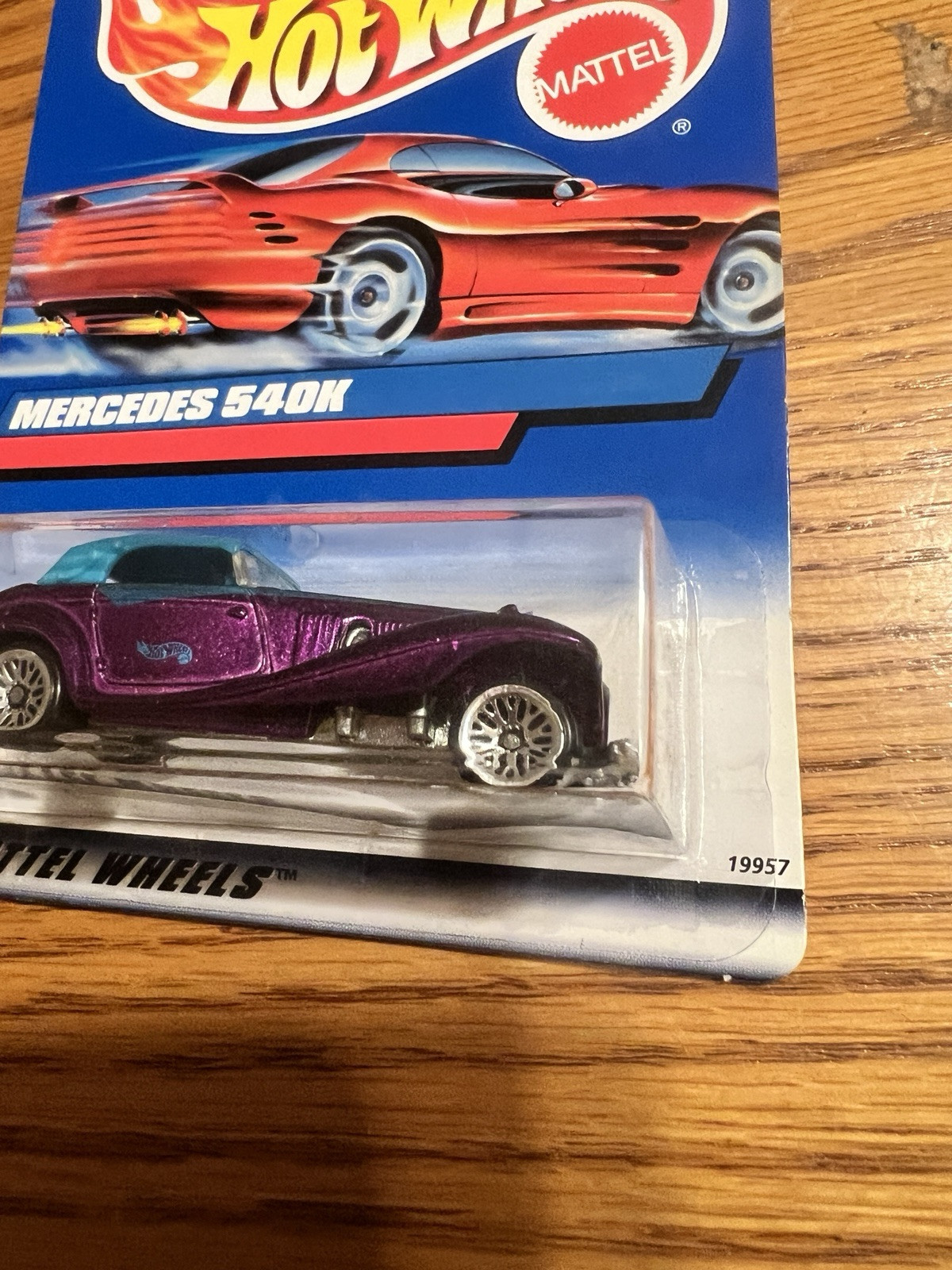 Hot Wheels 1998 Mercedes 540K Purple Diecast 1:64 🛞🛞