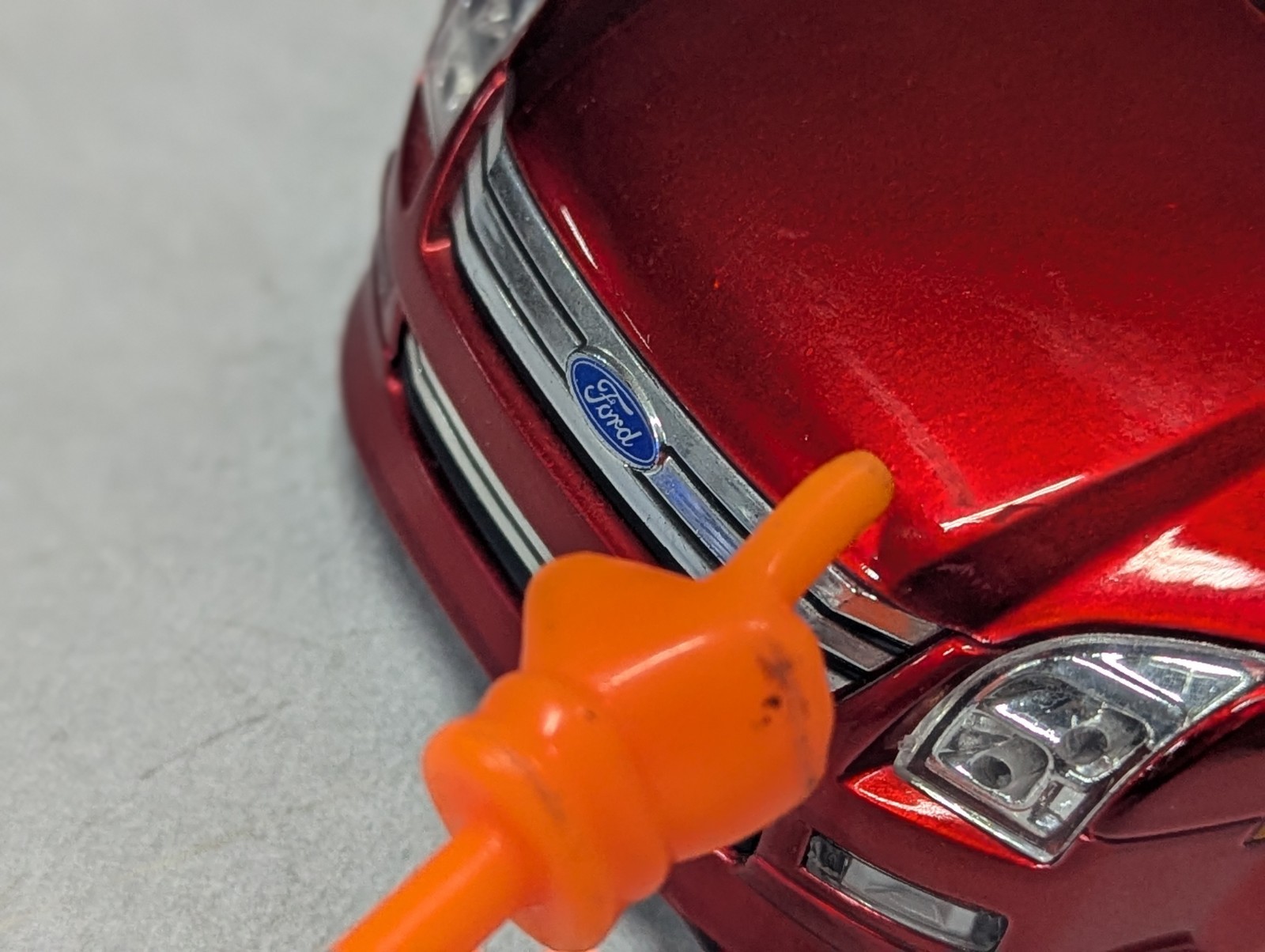JADA DUB CITY 2006 FORD FUSION BLUE & RED 1:24 DIECAST MODEL USED Scuffs NO BOX