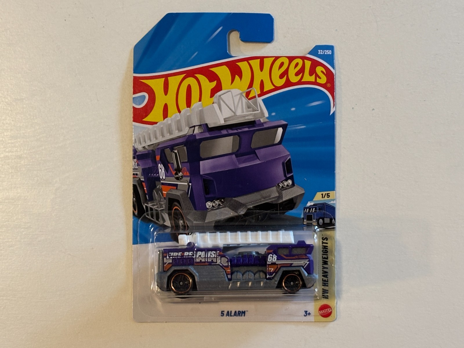 Hot Wheels 5 Alarm HW Heavyweights Firetruck 2026 Item # JJJ03