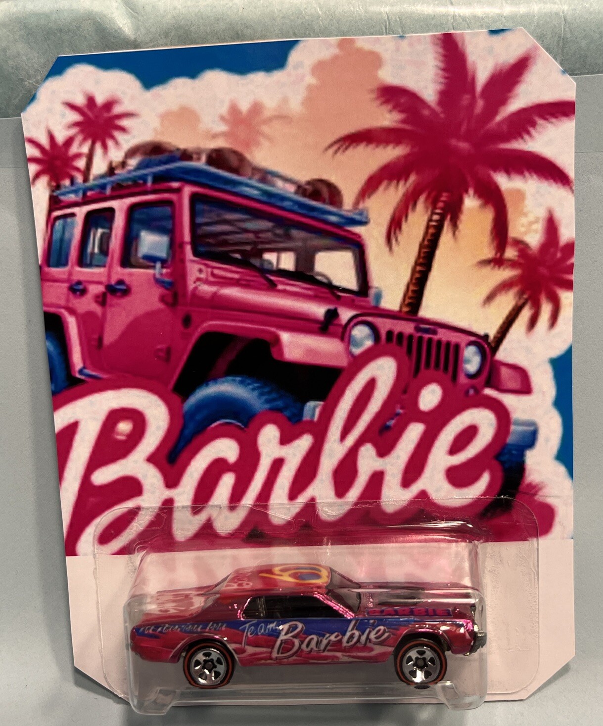 Hot Wheels 68 Cougar Barbie American Icon It’s A Custom Red Lines