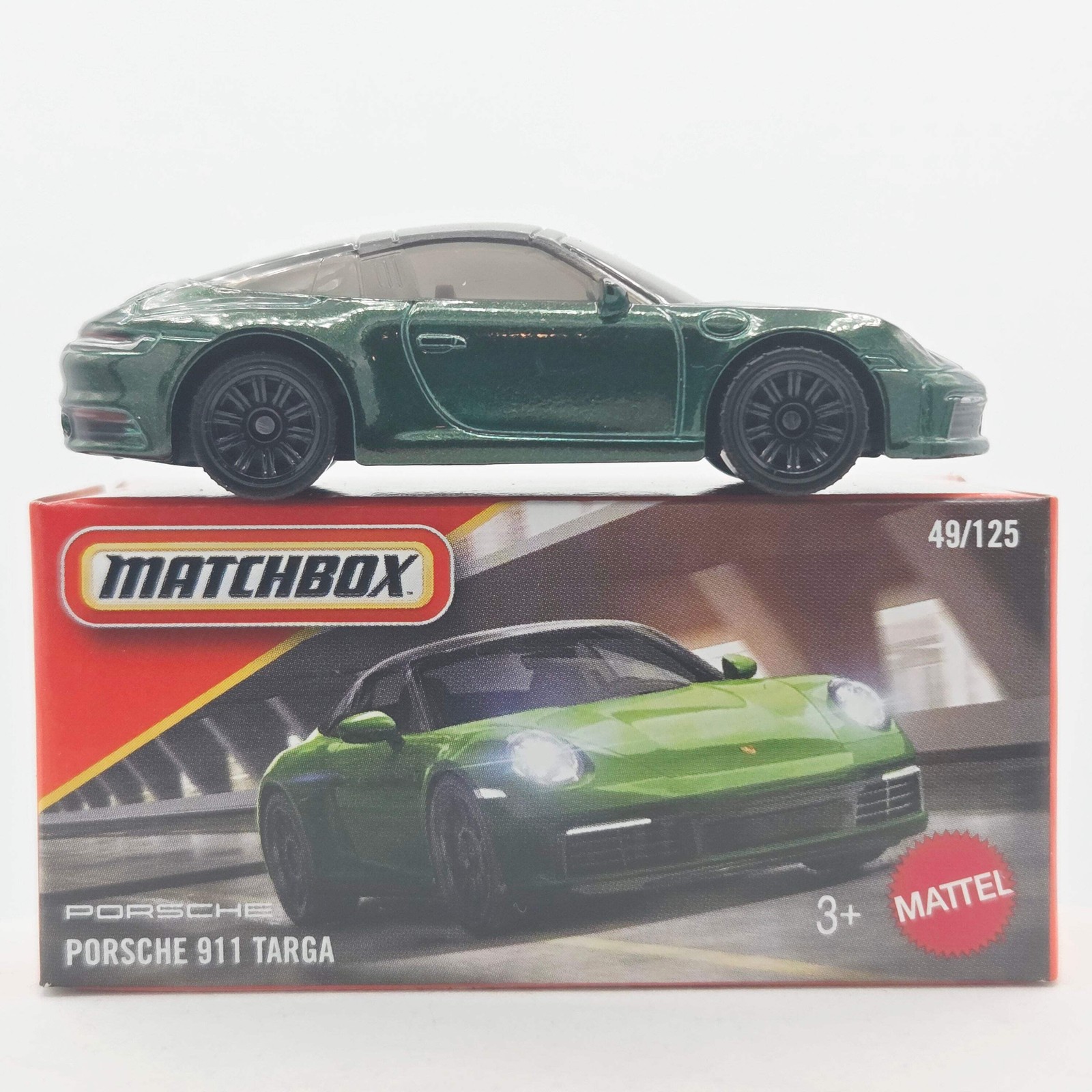 Matchbox Porsche 911 Targa (2026 Mix 4 D Basic – Power Grabs)