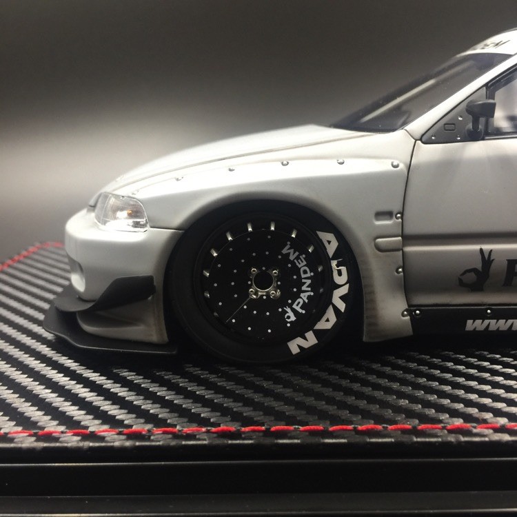 Ignition Model 1/18 Ig 1471 Pandem Honda Civic EG6 In Battle Gray.Cldc Exclusive