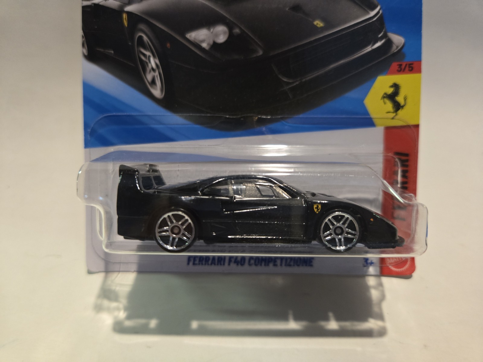 Hot Wheels Ferrari F40 Competizione Black & Ferrari 12Cilindri Red – Lot of 4