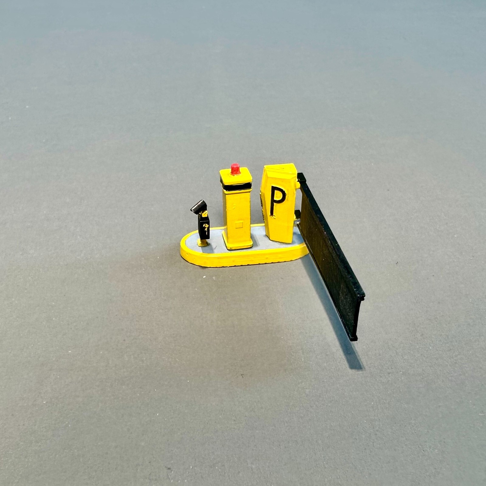1/64 Parking Lot Toll Booth B Scene Model Accessories Auto Repair Workshop Props