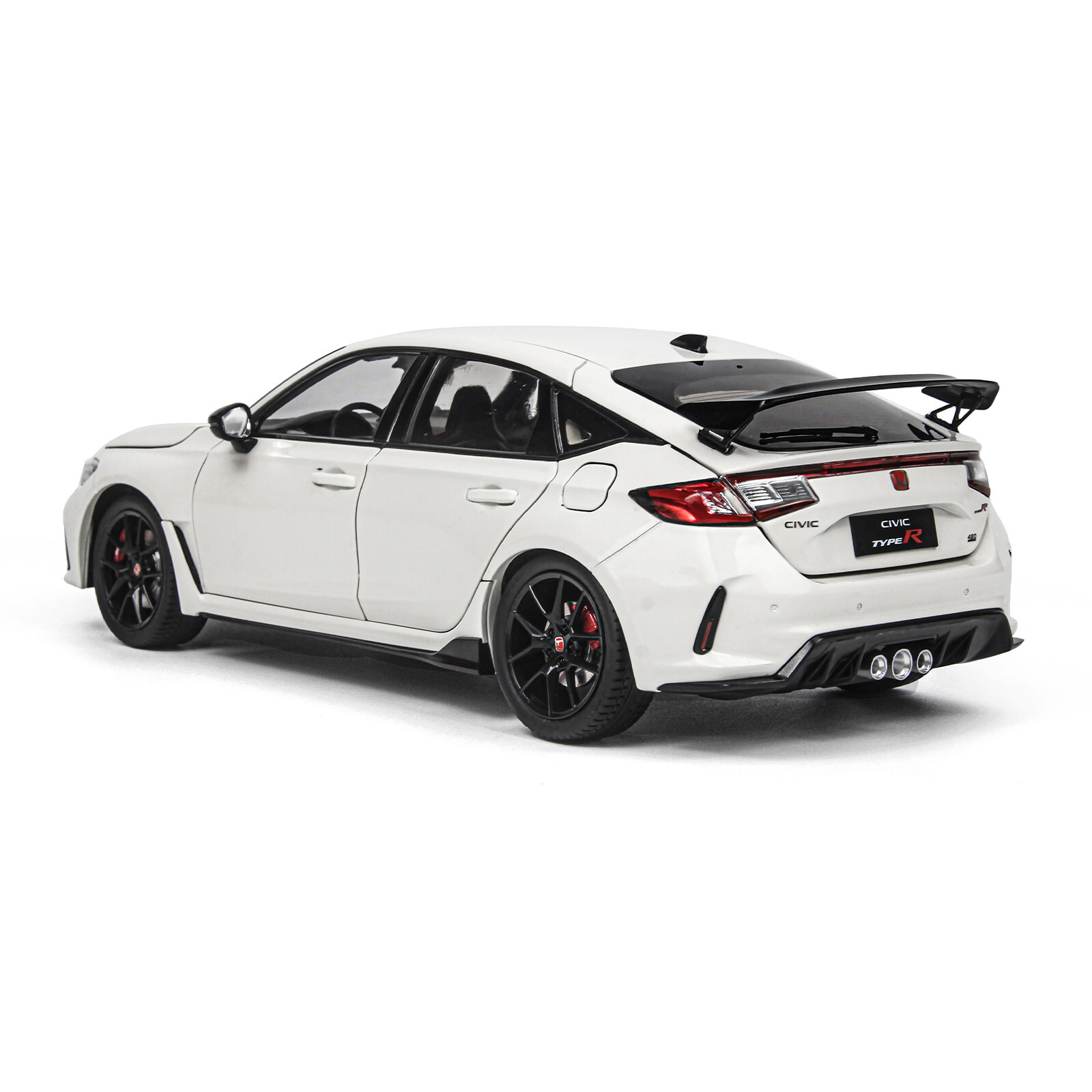 1/18 Scale Paudi Honda Civic Type-R FL5 Car Diecast Model 2023 Collect Gifts