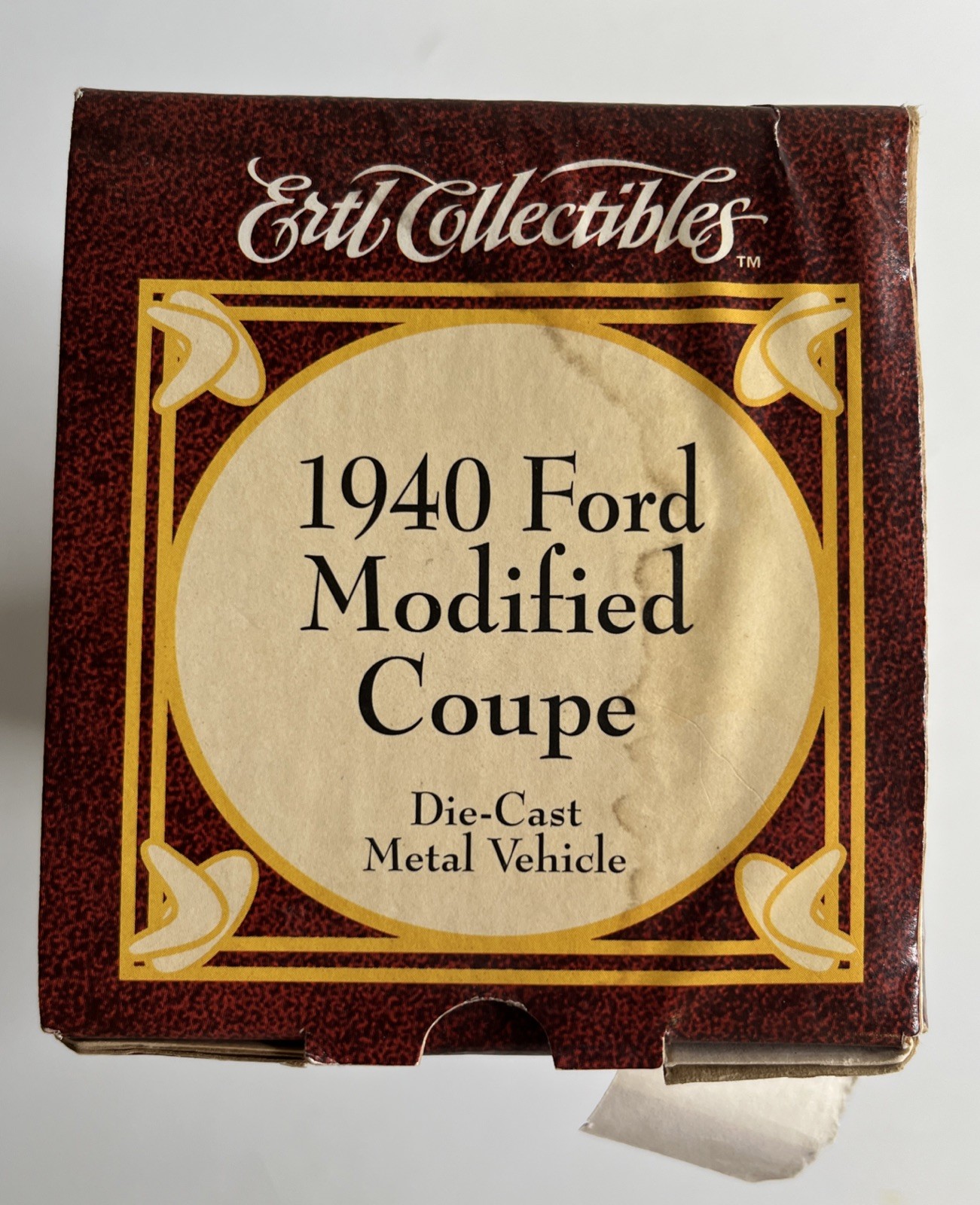 1940 Modified Coupe Ford ERTL Die Cast 1/25 Flathead V-8 Racing War Bonds WWII
