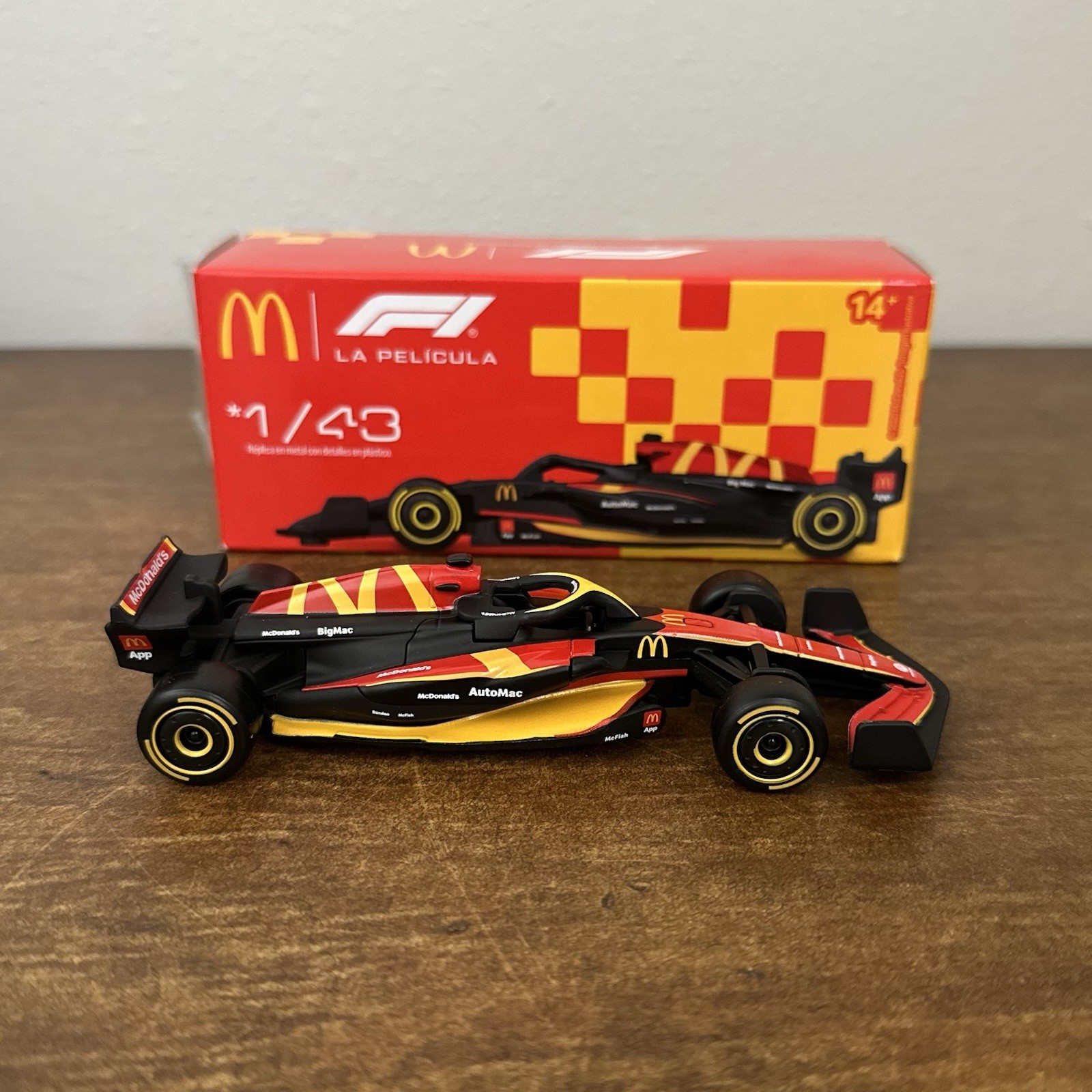 2025 F1 McDonald’s Set: F1 Formula 1 McDonald’s New in Box Scale 1:43