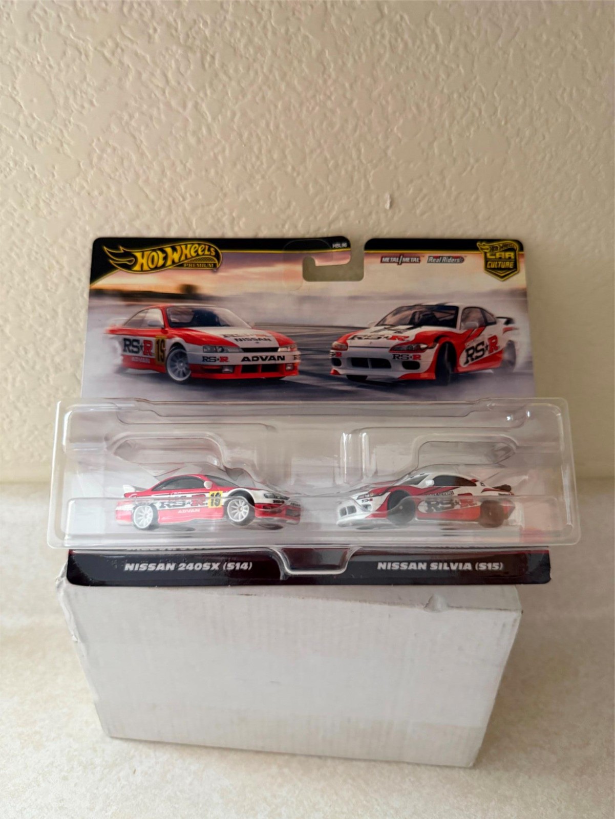 Hot Wheels Car Culture Twin 2 Pack Nissan 240SX S14 & Nissan Silvia S15 D3