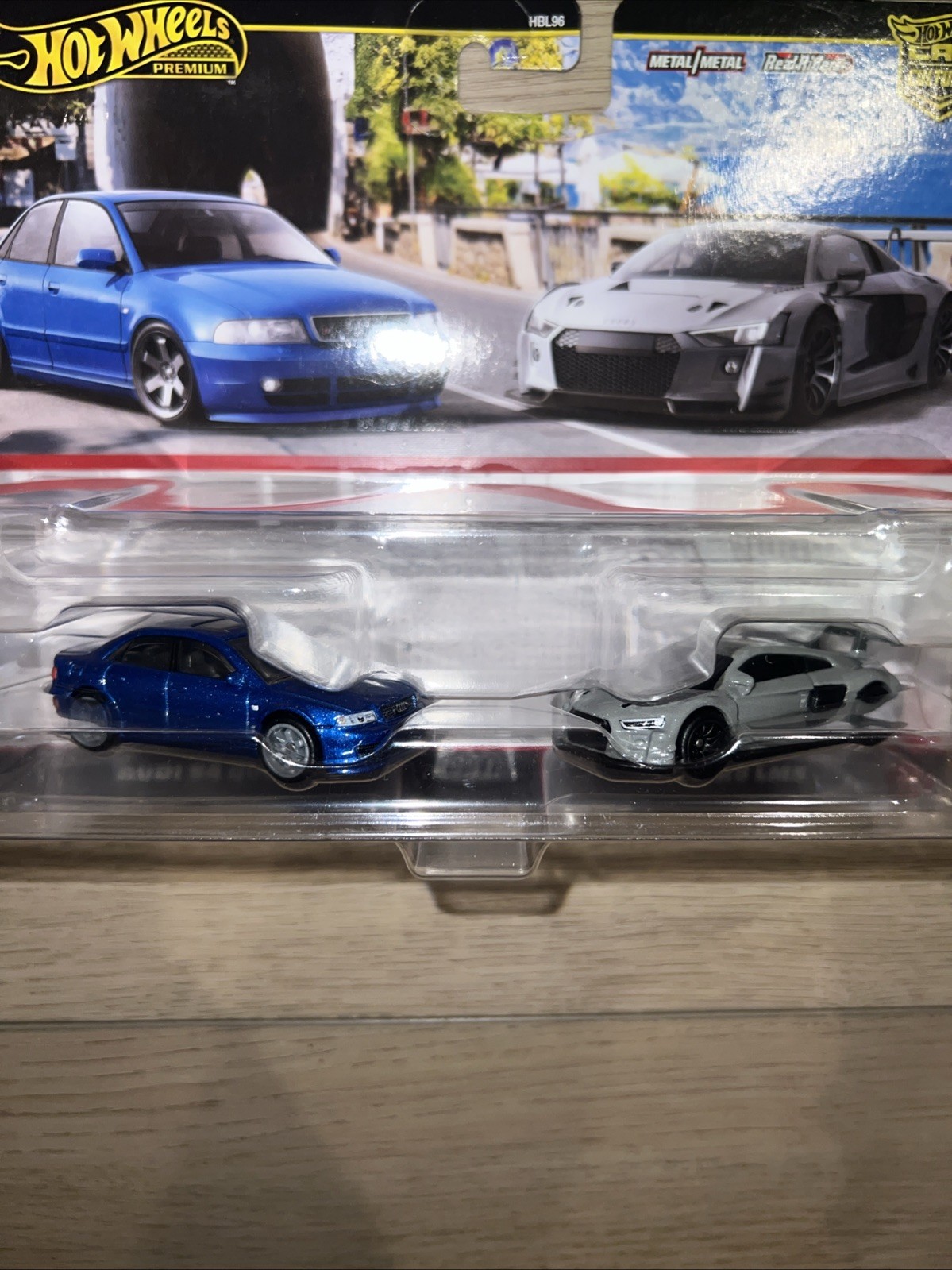 2024 Hot Wheels Premium Car Culture Twin 2 Pack Audi S4 Quattro & Audi R8 LMS