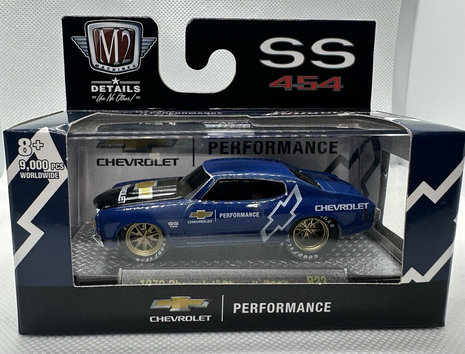 M2 Machines Chevrolet Performance 1970 CHEVROLET CHEVELLE SS 454 New R23
