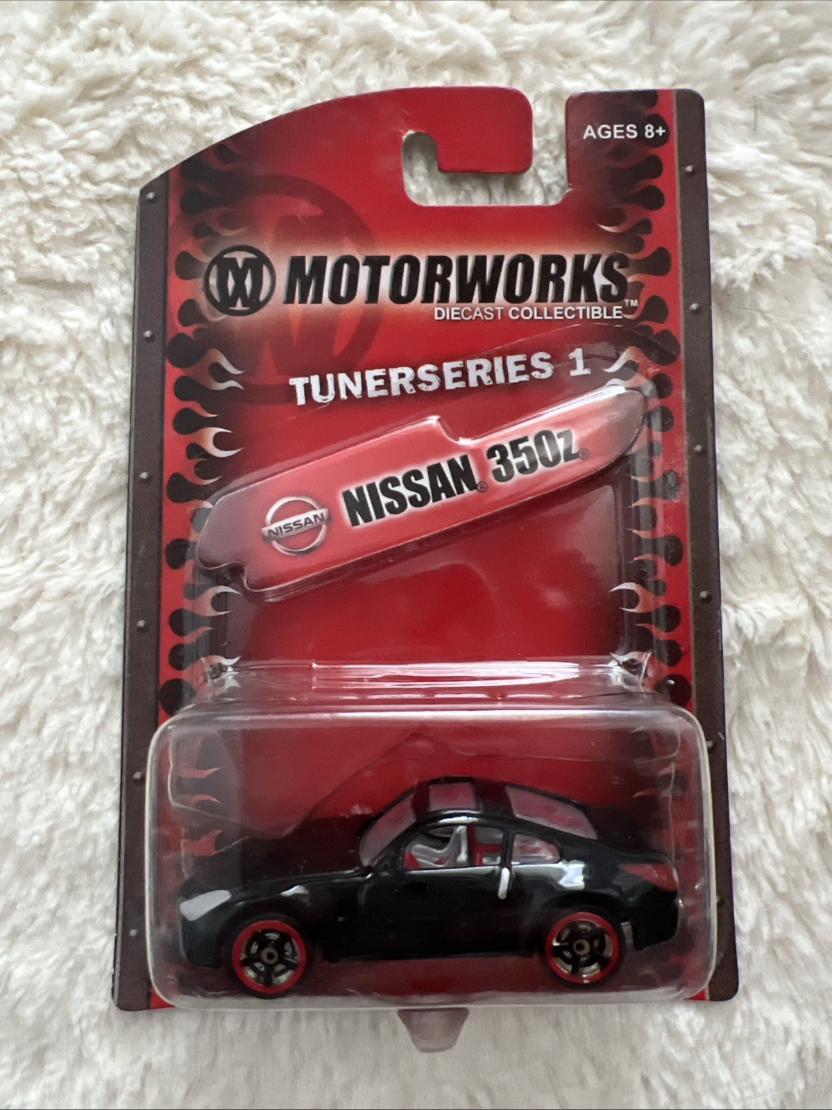 Motorworks Nissan 350Z Black Tunerseries1. 1:64 Unopened Package