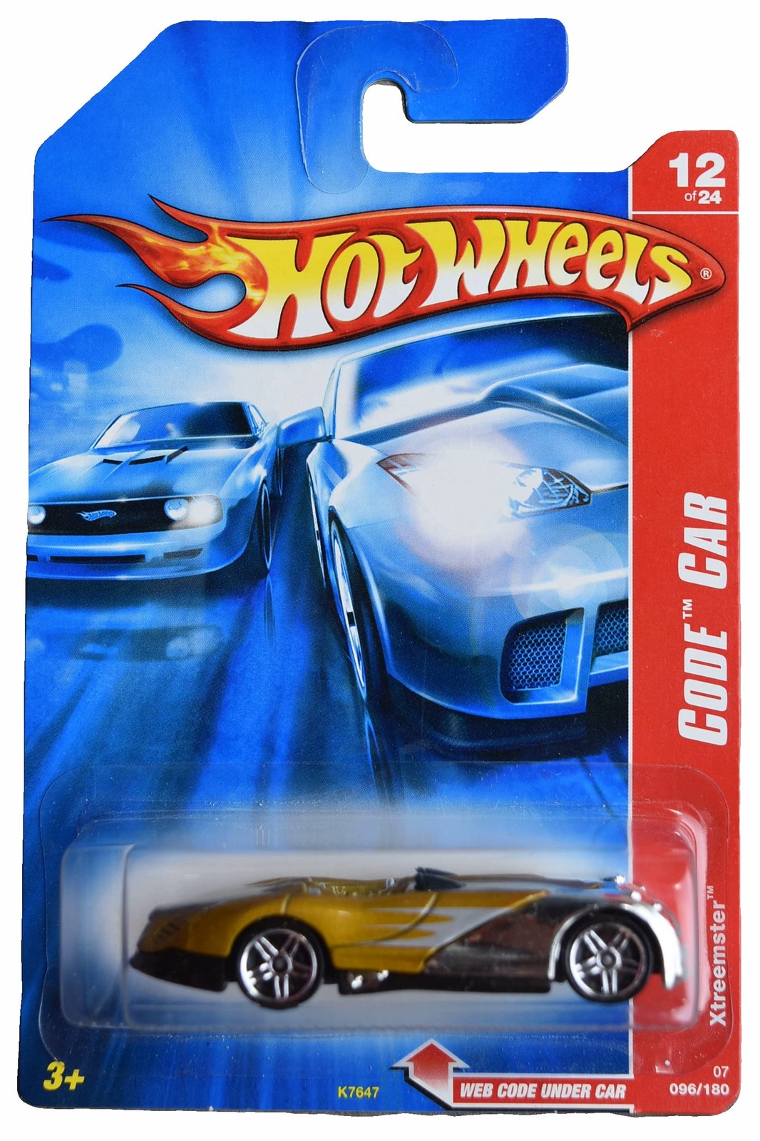 Hot Wheels Xtreemster Code Car 12/24 Toy Car Brand New Toys