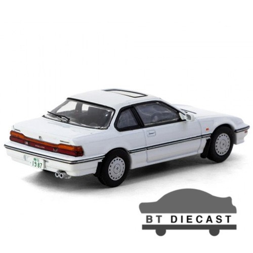 TARMAC WORKS J COLLECTION HONDA PRELUDE (BA4) 1/64 DIECAST WHITE JC64-TL009-WH