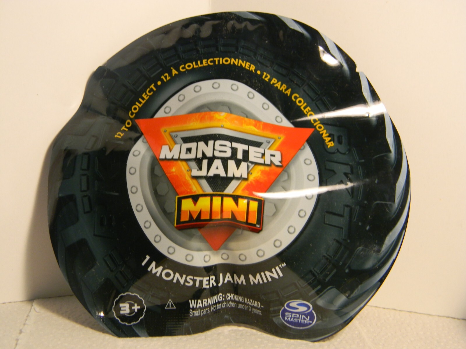 2024 Monster Jam Mini, Ser. 17, #155, Yellow “Earth Shaker”, Unopened Package
