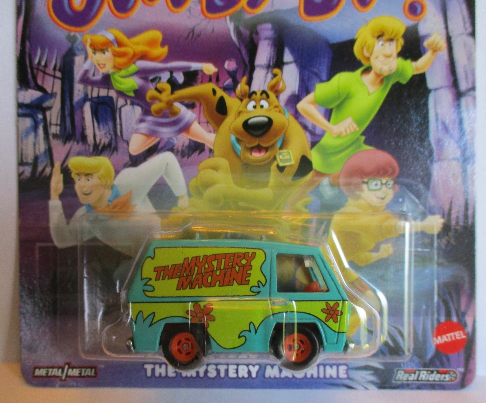HOT WHEELS POP CULTURE SCOOBY-DOO THE MYSTERY MACHINE GREEN