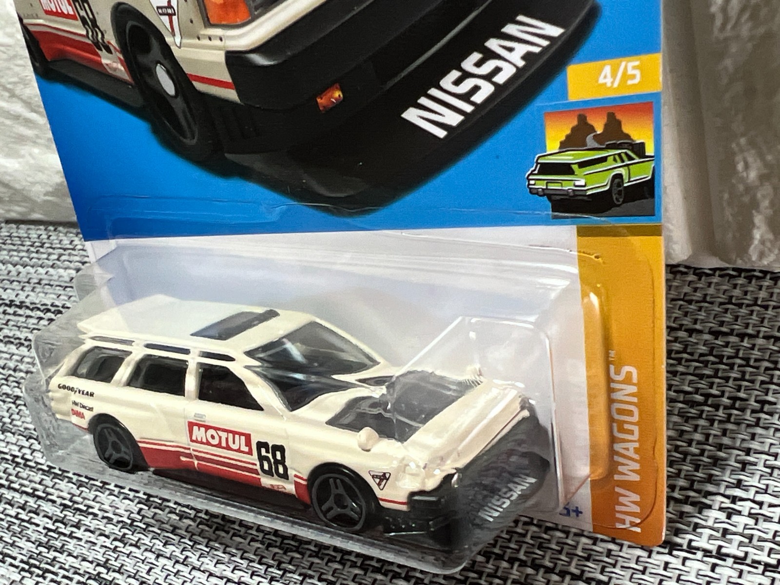 Hot Wheels HW Wagons 4/5 Nissan Maxima Drift Car 214/250 Motul Beige