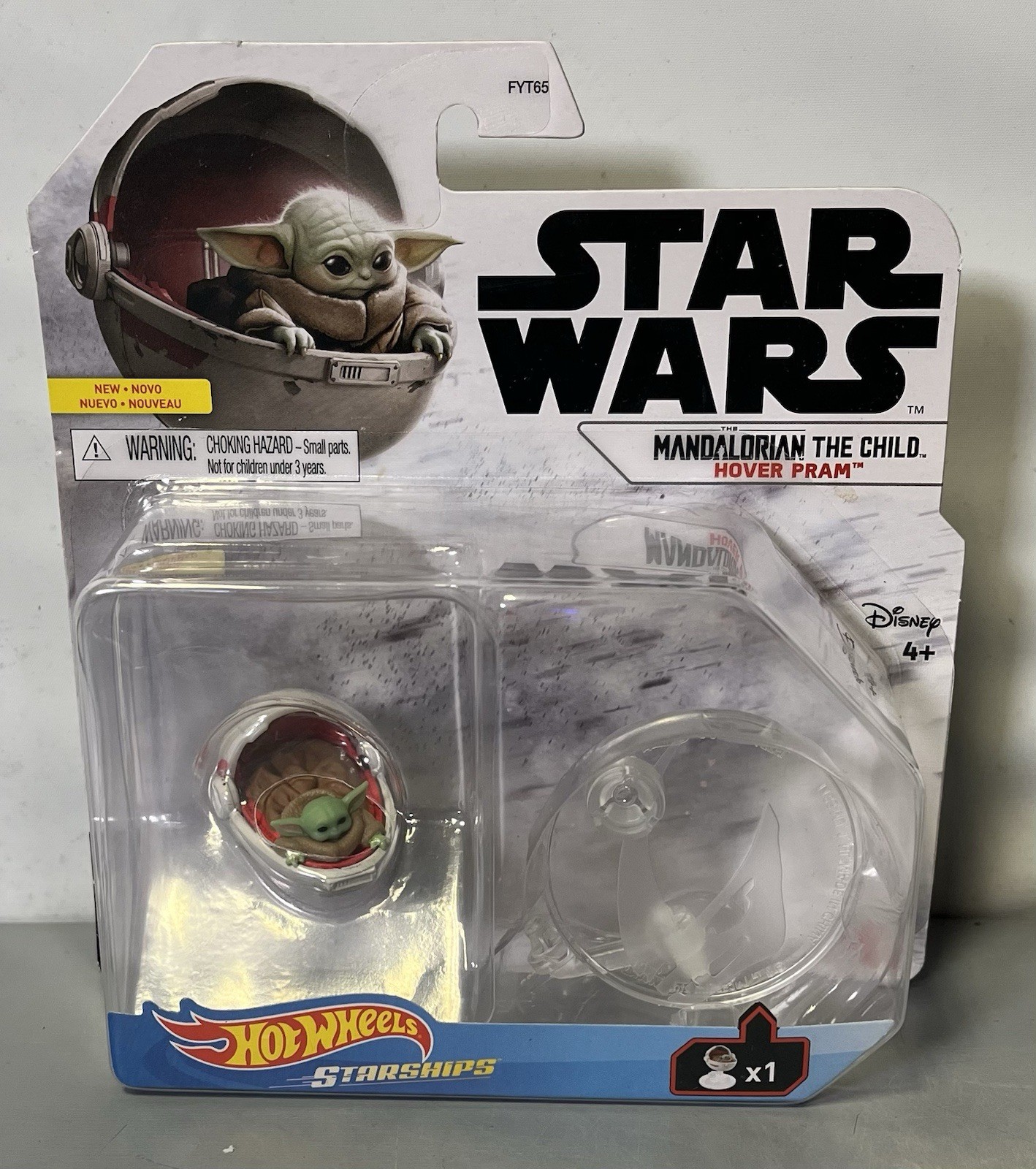 Hot Wheels STAR WARS The Mandalorian The Child (Baby Yoda) Hover Pram ~NEW