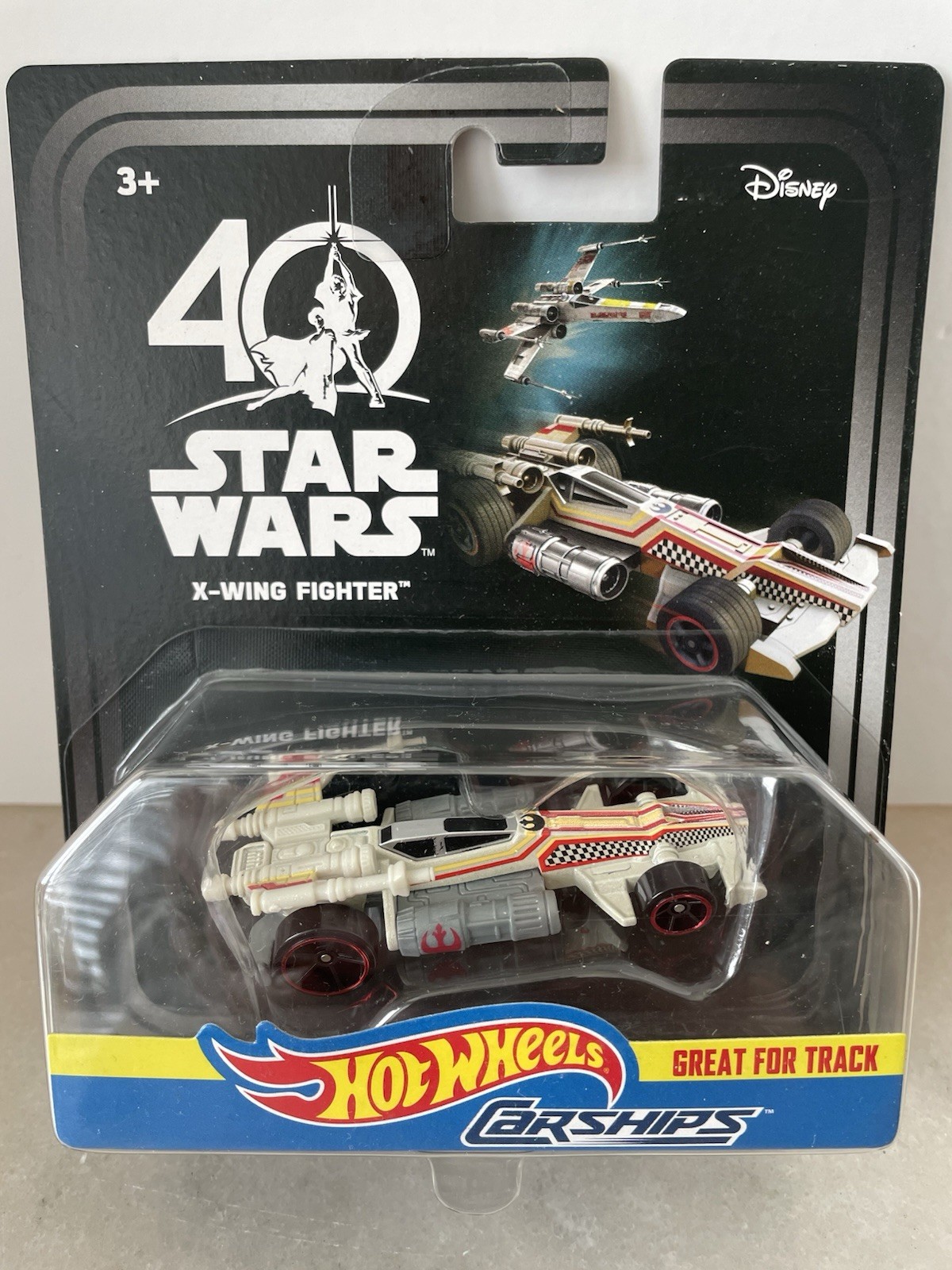 Hot Wheels Star Wars 40 Anniversary Carships Set of 3 Disney Brand New