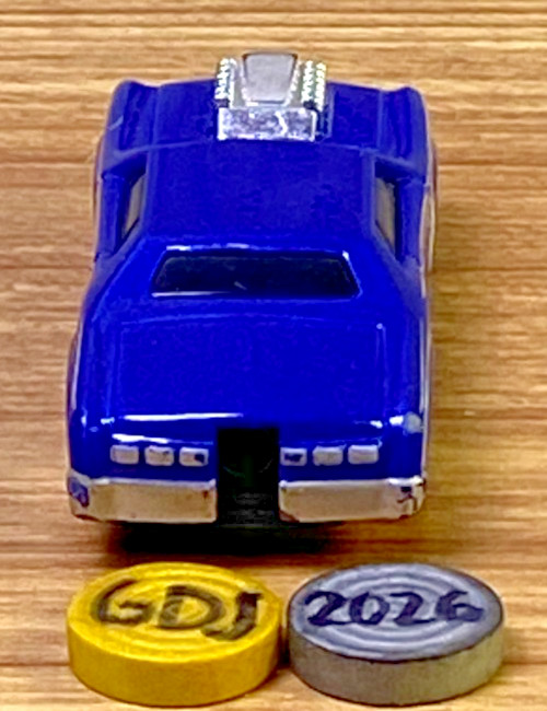 Maisto Collection of 3 Blue and Yellow Rosewoods, Ford Mustang GT -GDJ-P-1033