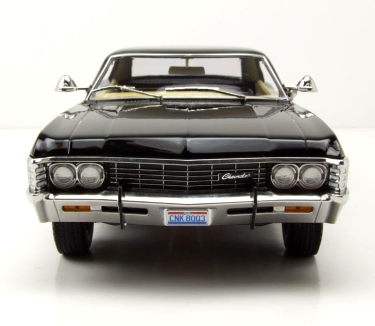 MCG 1/18 SAM & DEAN’S 1967 CHEVROLET CHEVY IMPALA IN BLACK “BABY” “SUPERNATURAL”