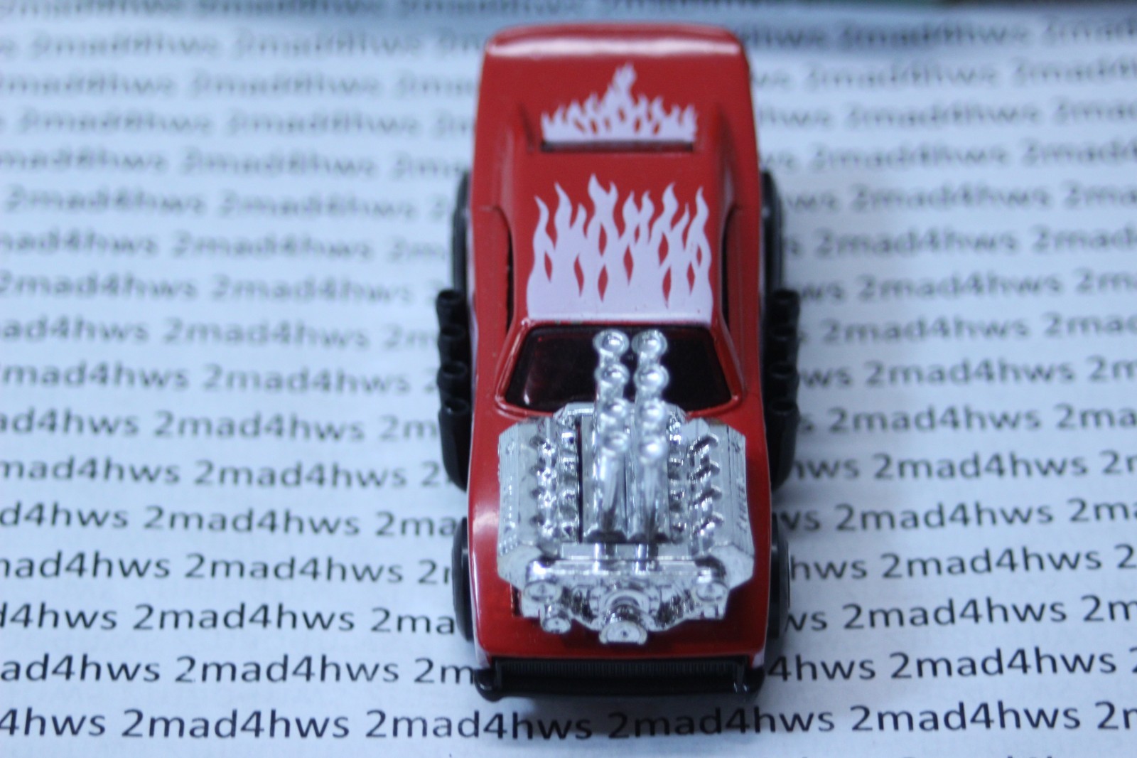 MATCHBOX LESNEY SUPERFAST MB48 RED RIDER- RARE USA PICTURE BOX, BOXED VINTAGE