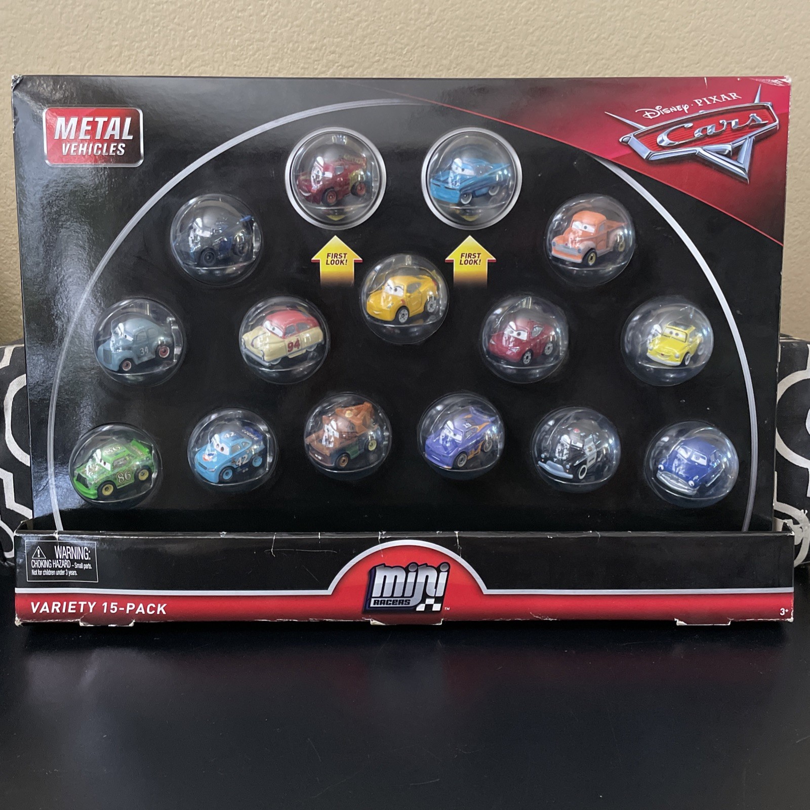 Disney Pixar Cars Mini Racers Variety 15 Pack Includes Intro Ramone
